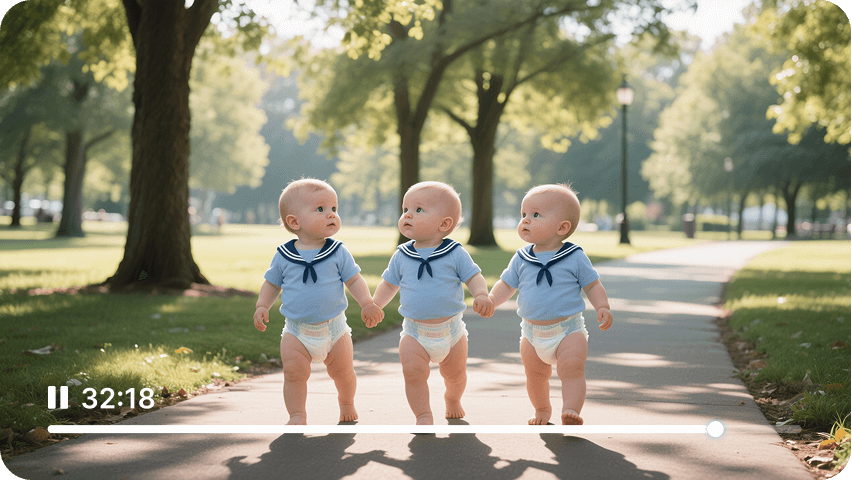 Triplets Navy Uniform 9