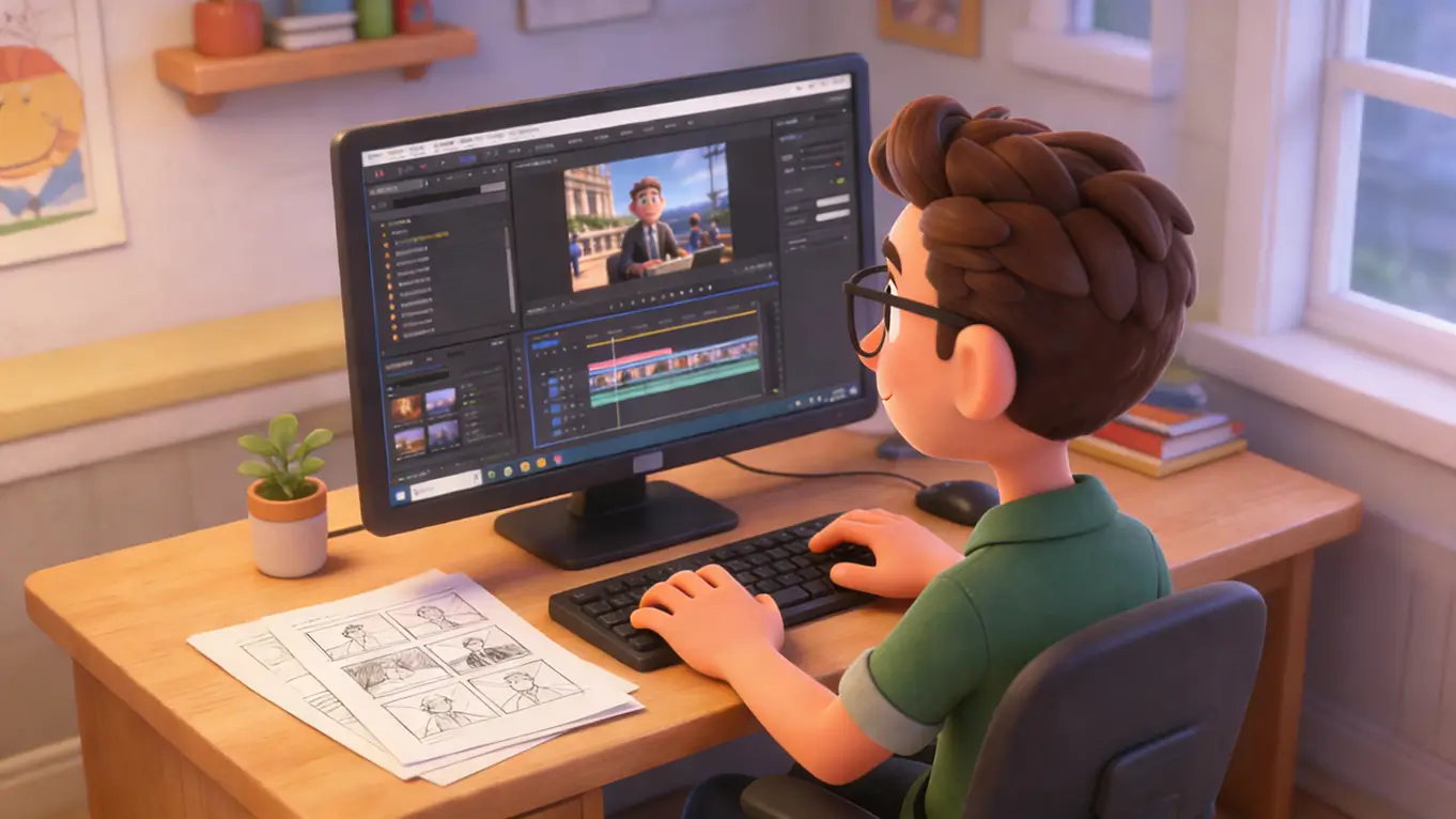 From idea to finished video in a fraction of the usual time