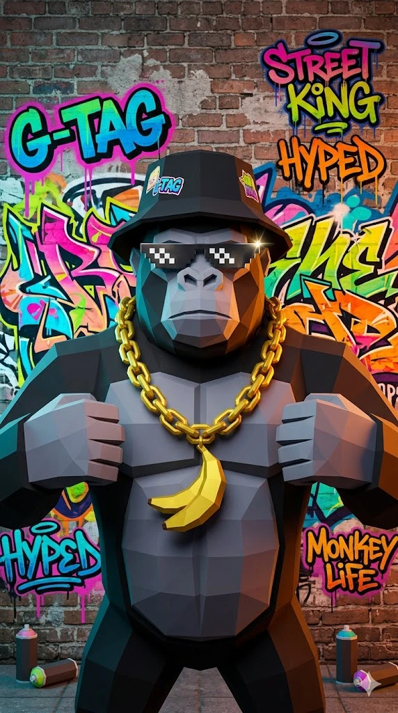 Monkey Profile Avatar