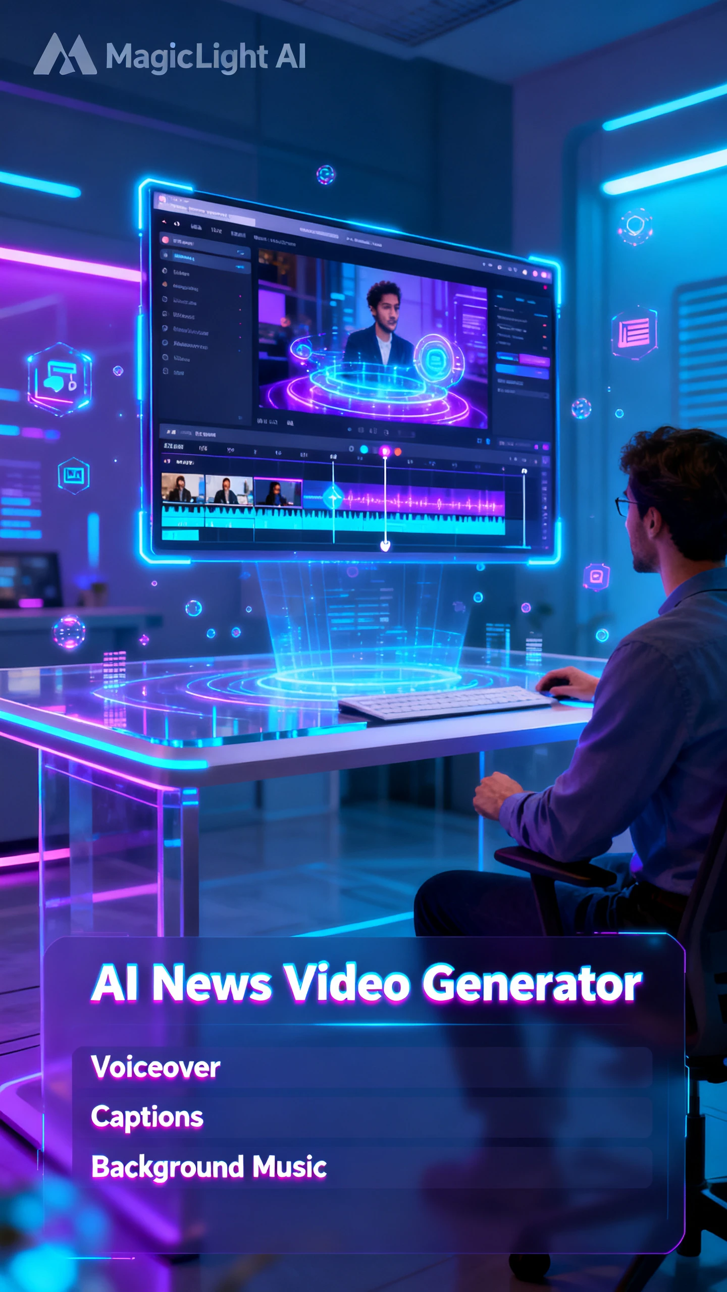 generatore giornalista di notizie ia