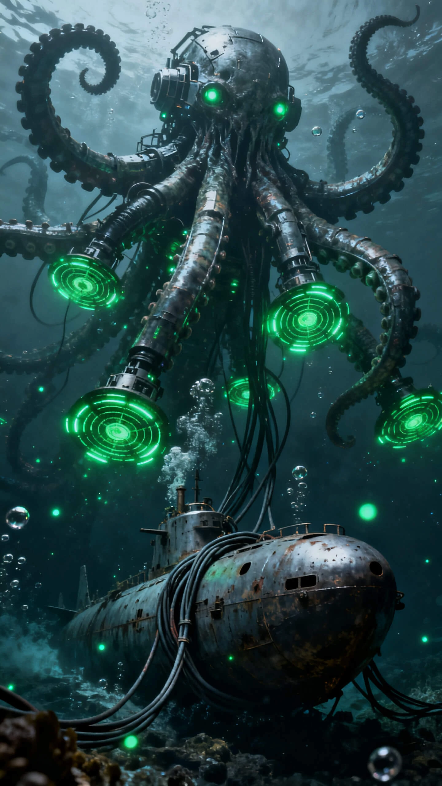 ki generator gruselige monster