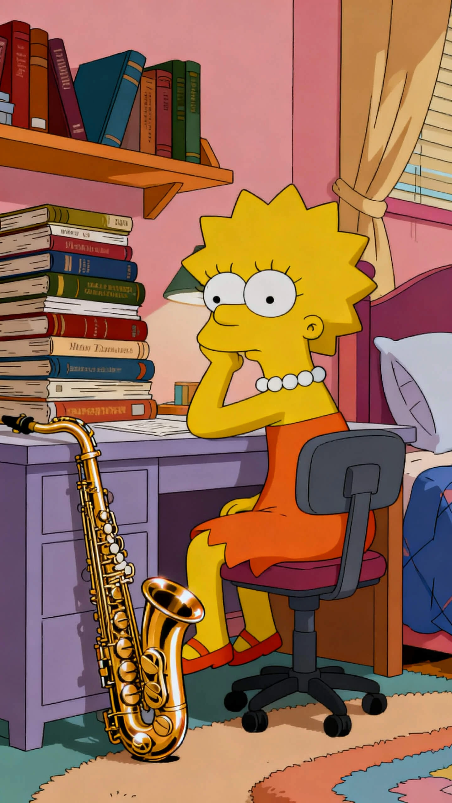 Personaggio Simpson AI