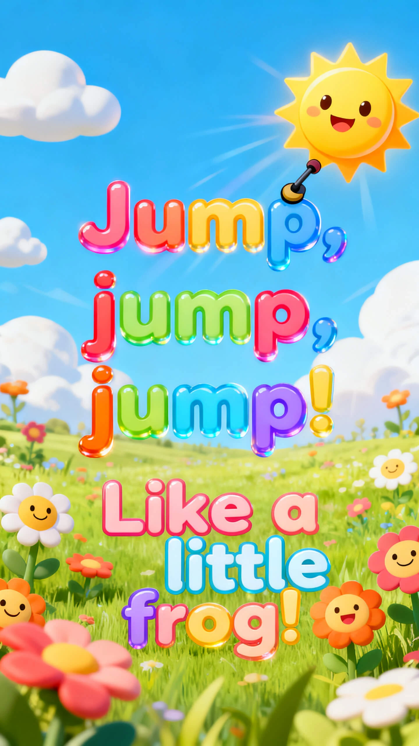 ai karaoke video maker Cute Kids' Sing-Along