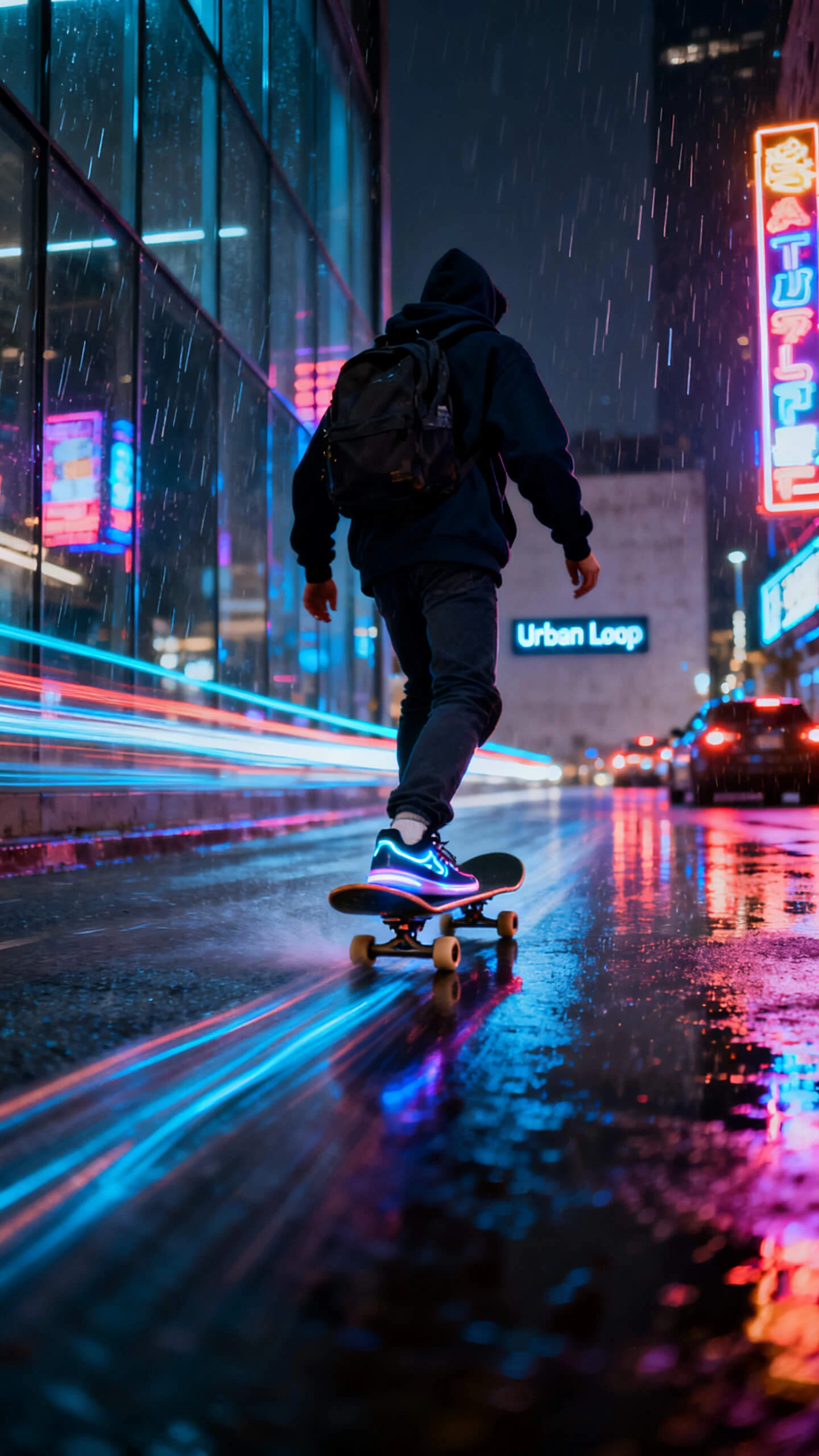 boomerang video maker Neon Dancer