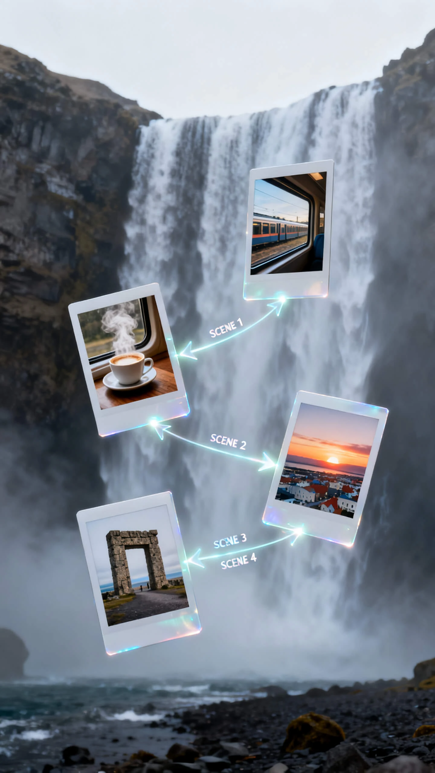 travel video maker photos