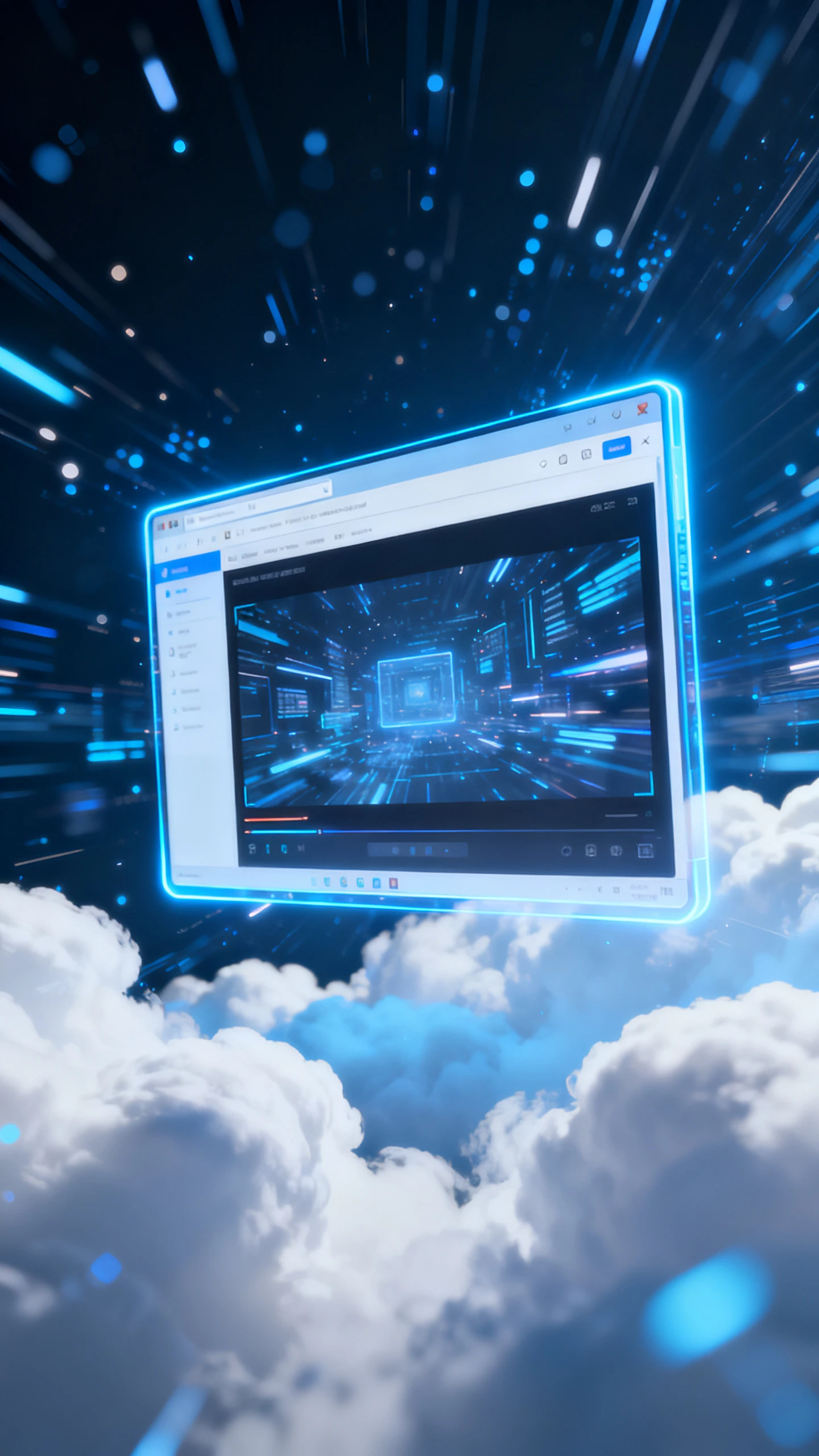Creative team using multiple AI video models inside a modern browser platform