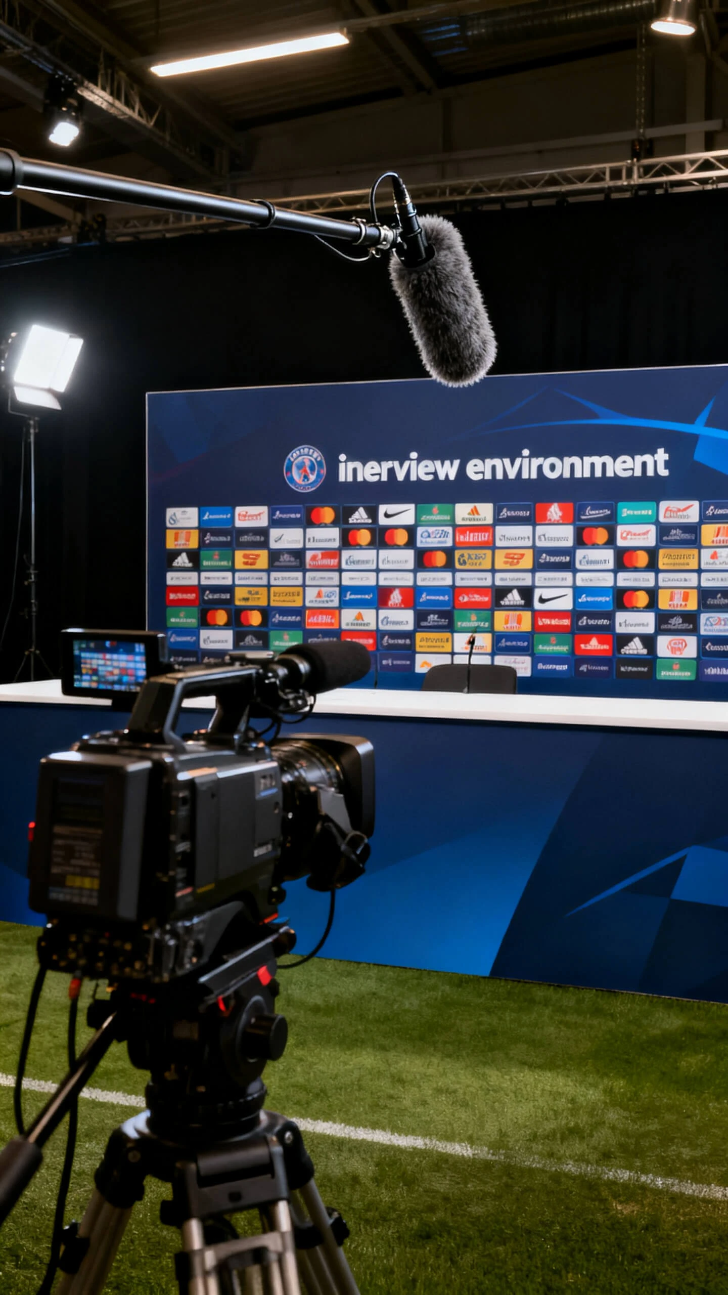 Vídeo de entrevistas com jogadores