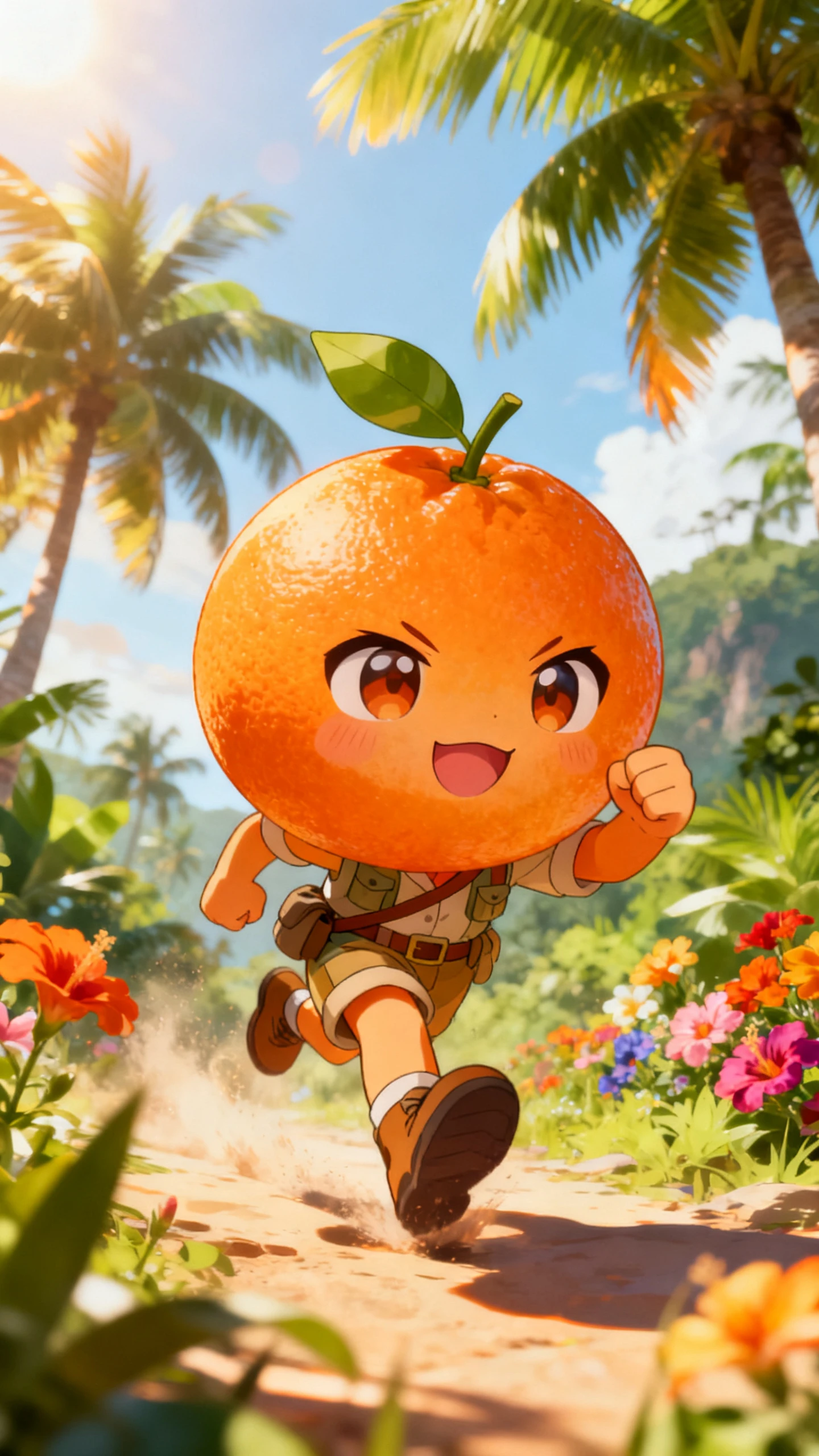 AI fruits with faces