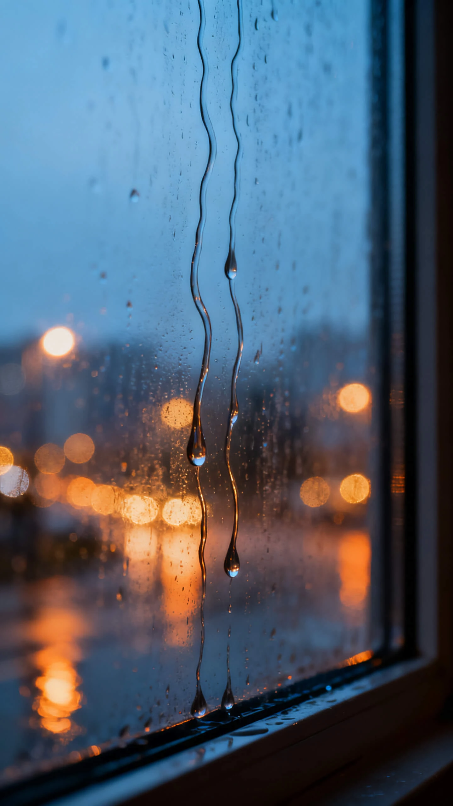 Regenszene im KI-Bewegungsvideo