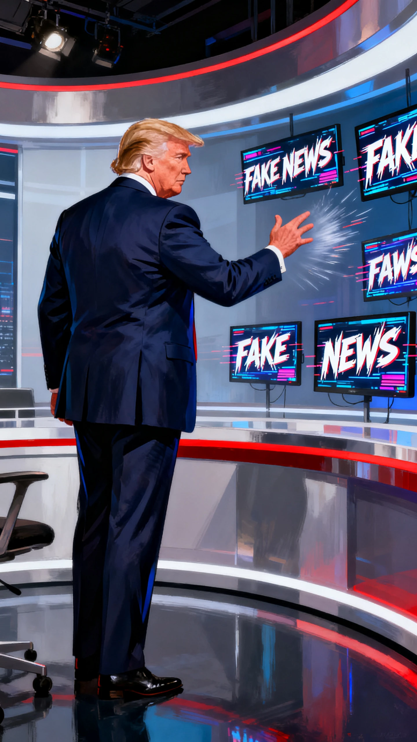 generador de vídeo ia de trump noticias falsas