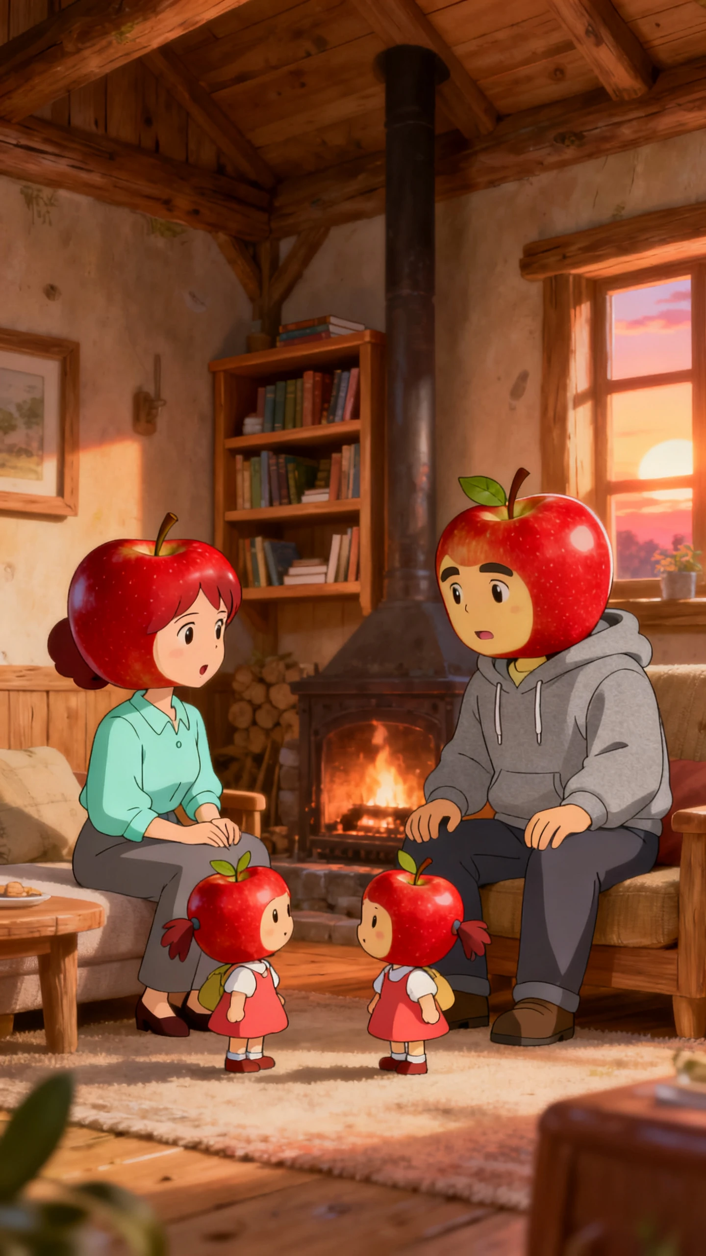 dancing fruit characters
