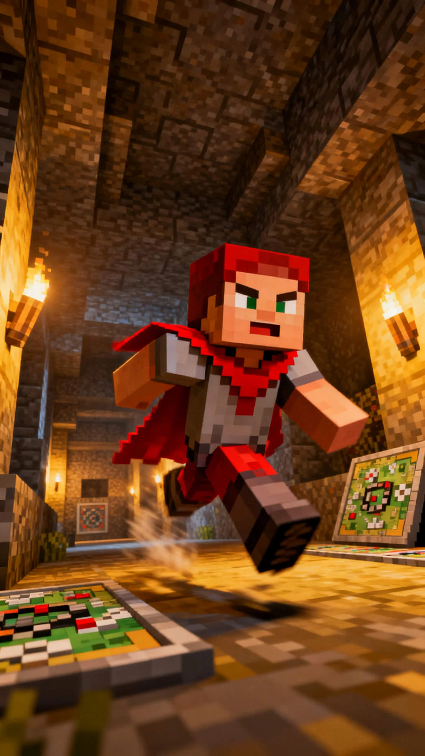 Minecraft-Parkour-Herausforderungsvideos generieren