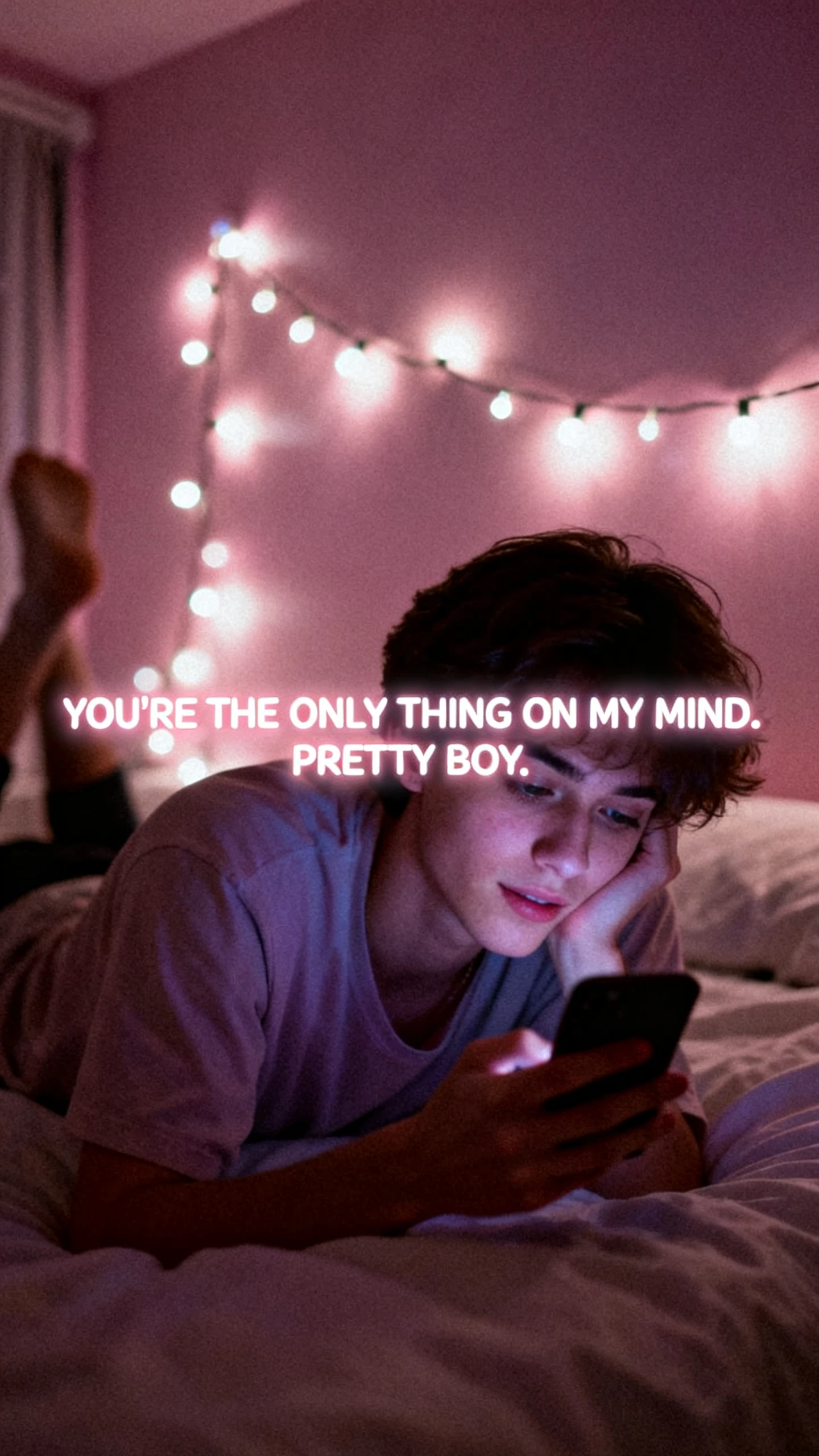 tiktok lyric video generator bedroom