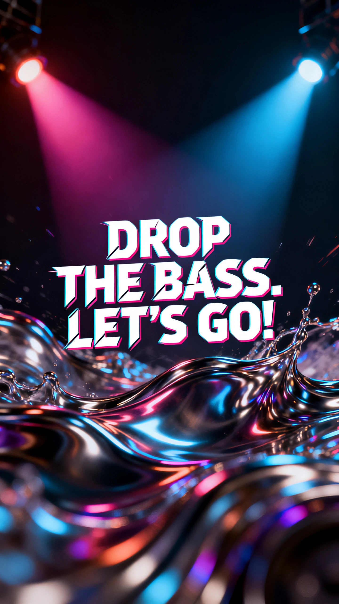 tiktok lyric video generator drop