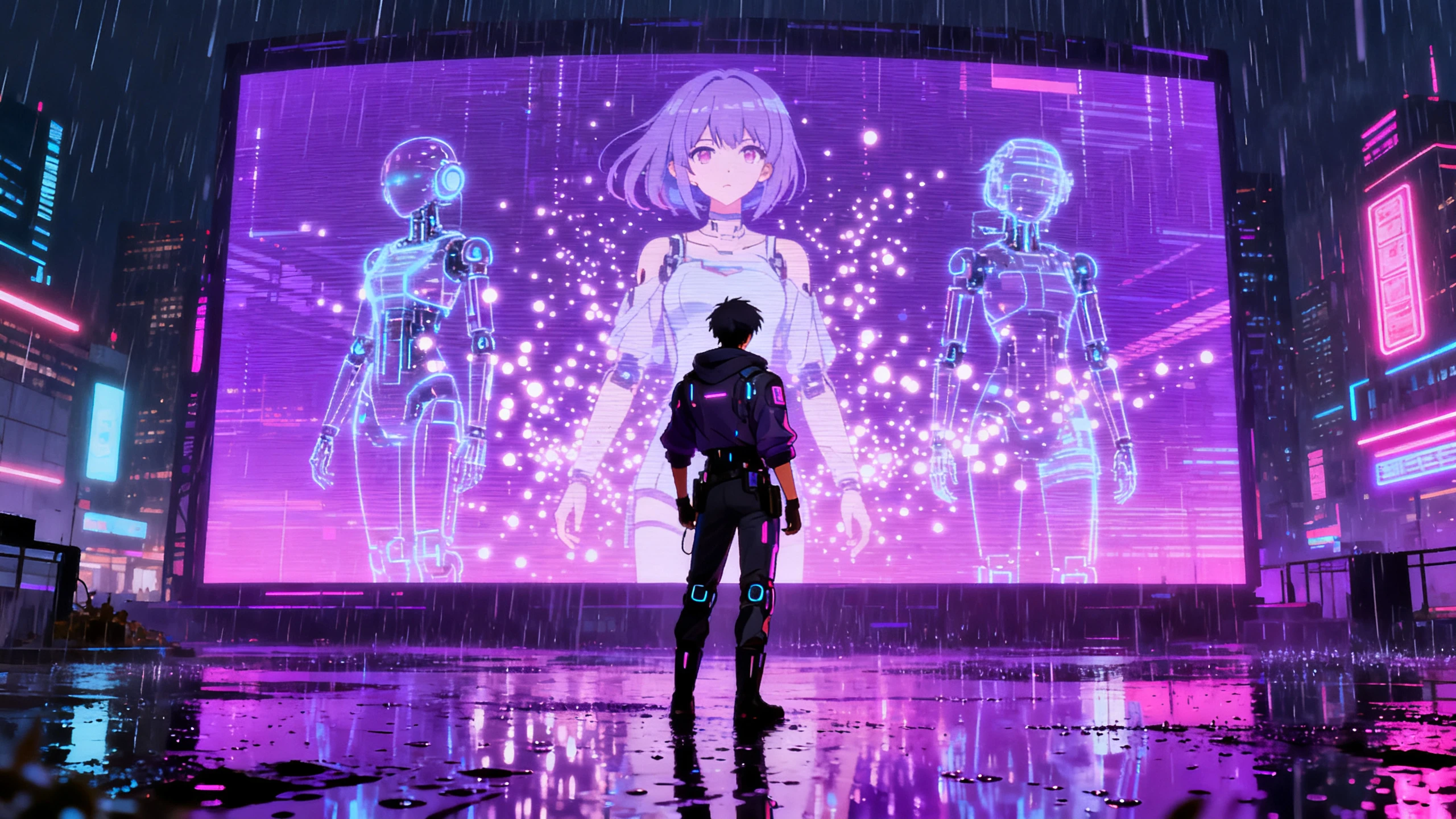 AI anime story video generator