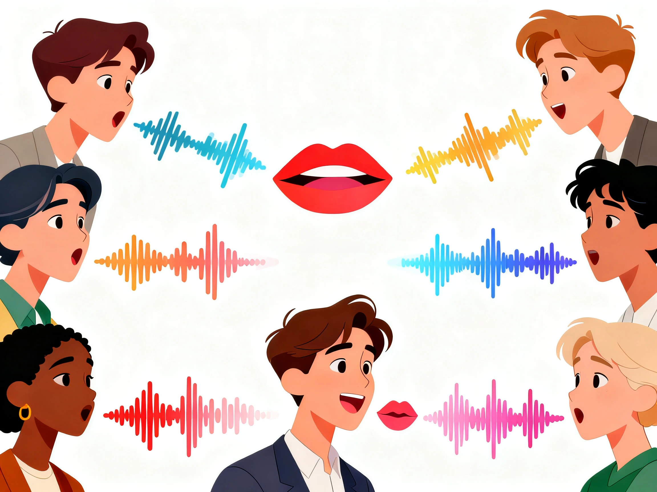 multi‑language 2d lip sync animation
