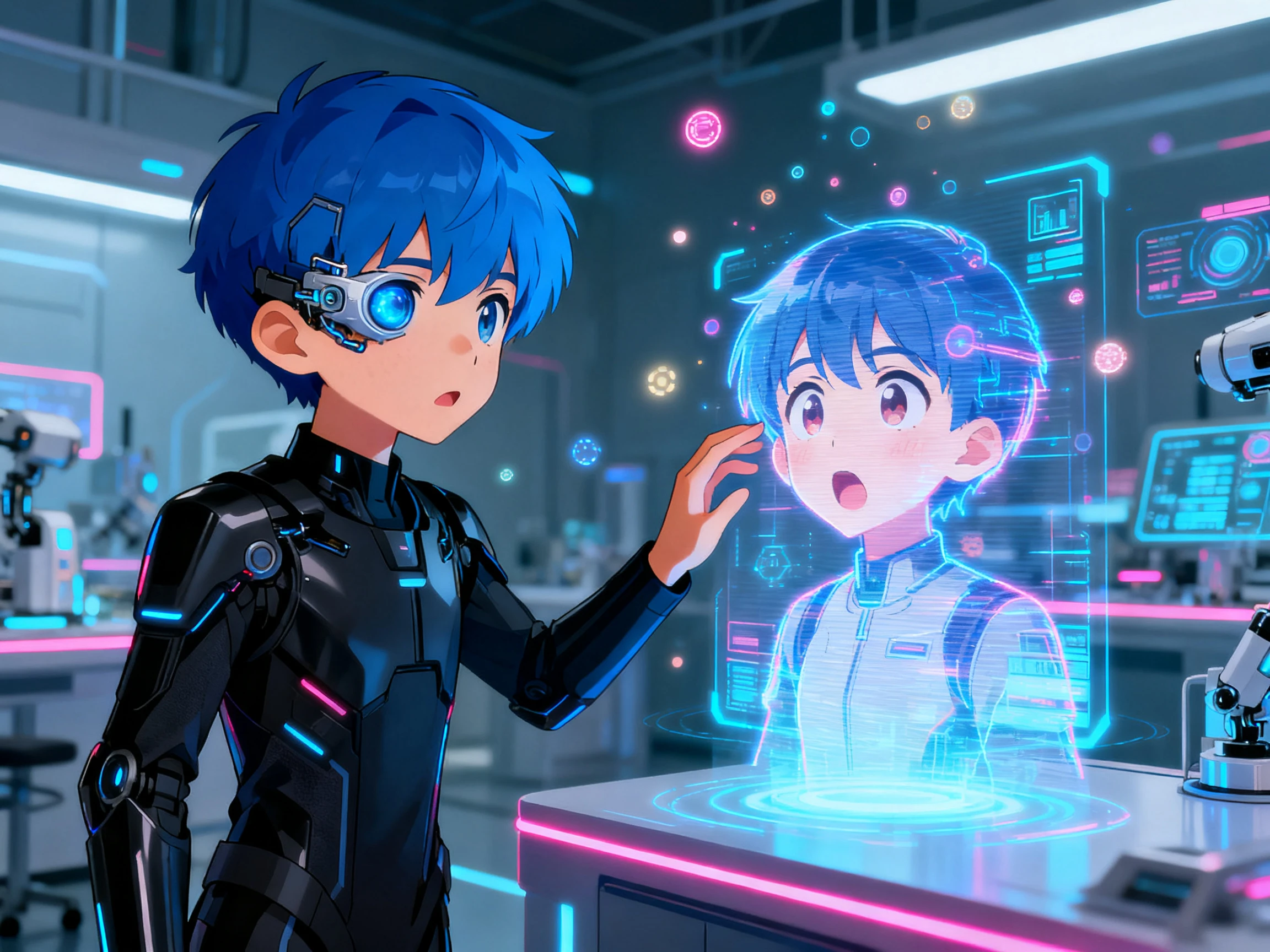 Vier KI-Bildmodelle für Anime-Figuren-Designs