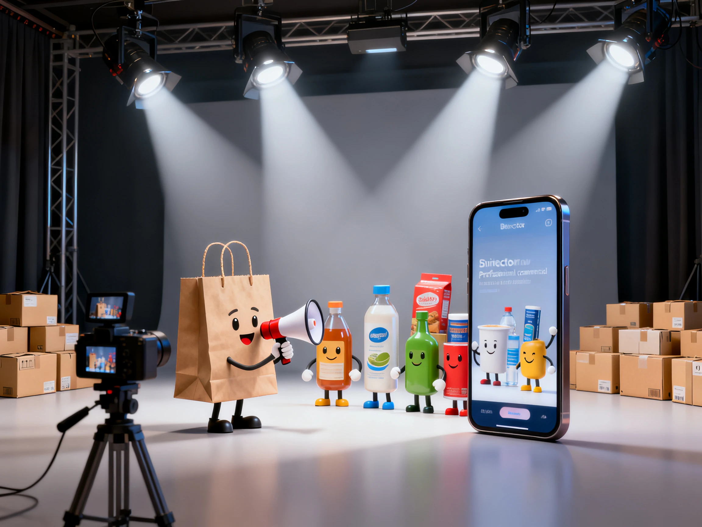 Ovládání pohybu produktu pomocí promptu