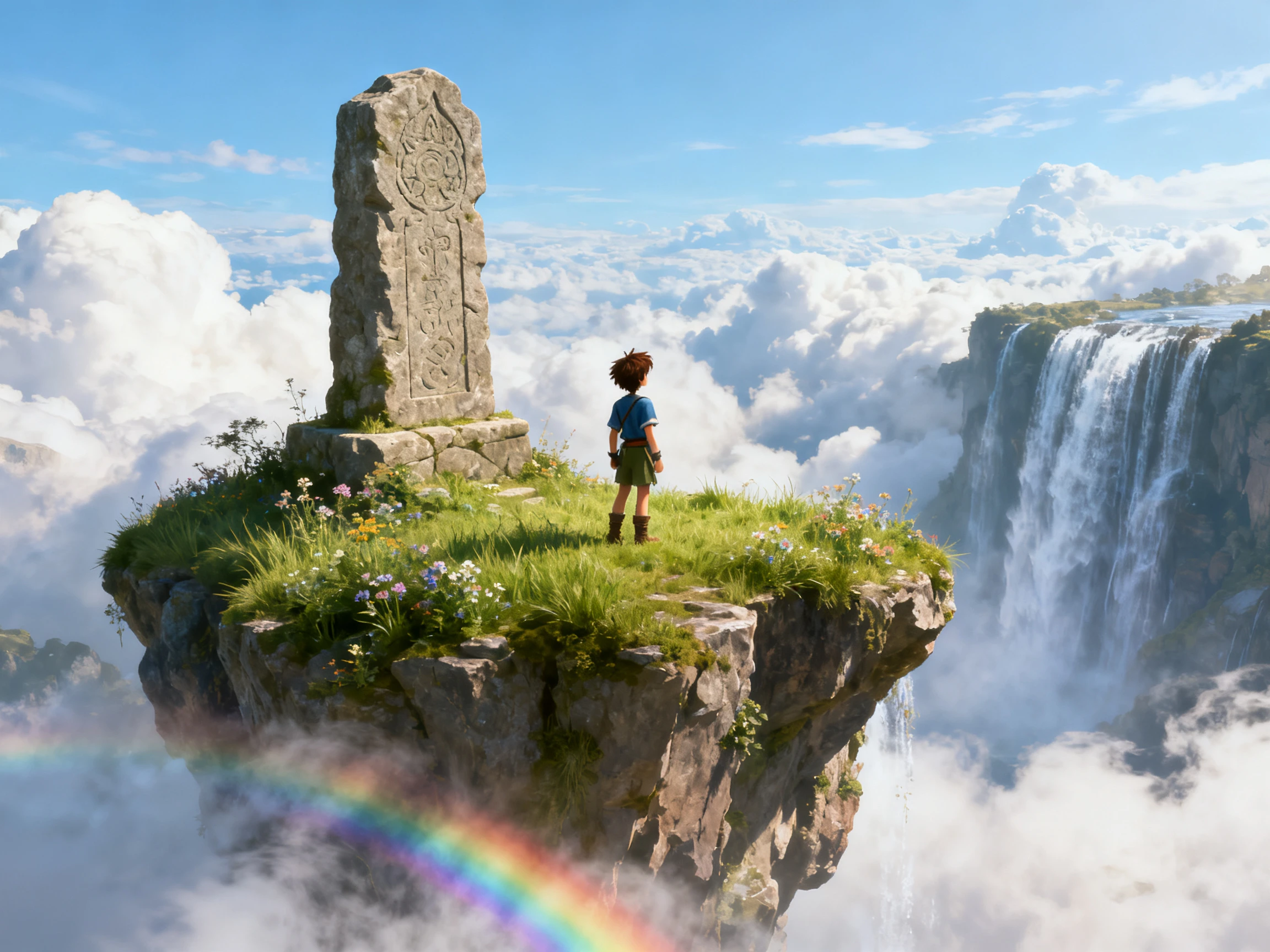 Consistent fantasy visual styles across scenes