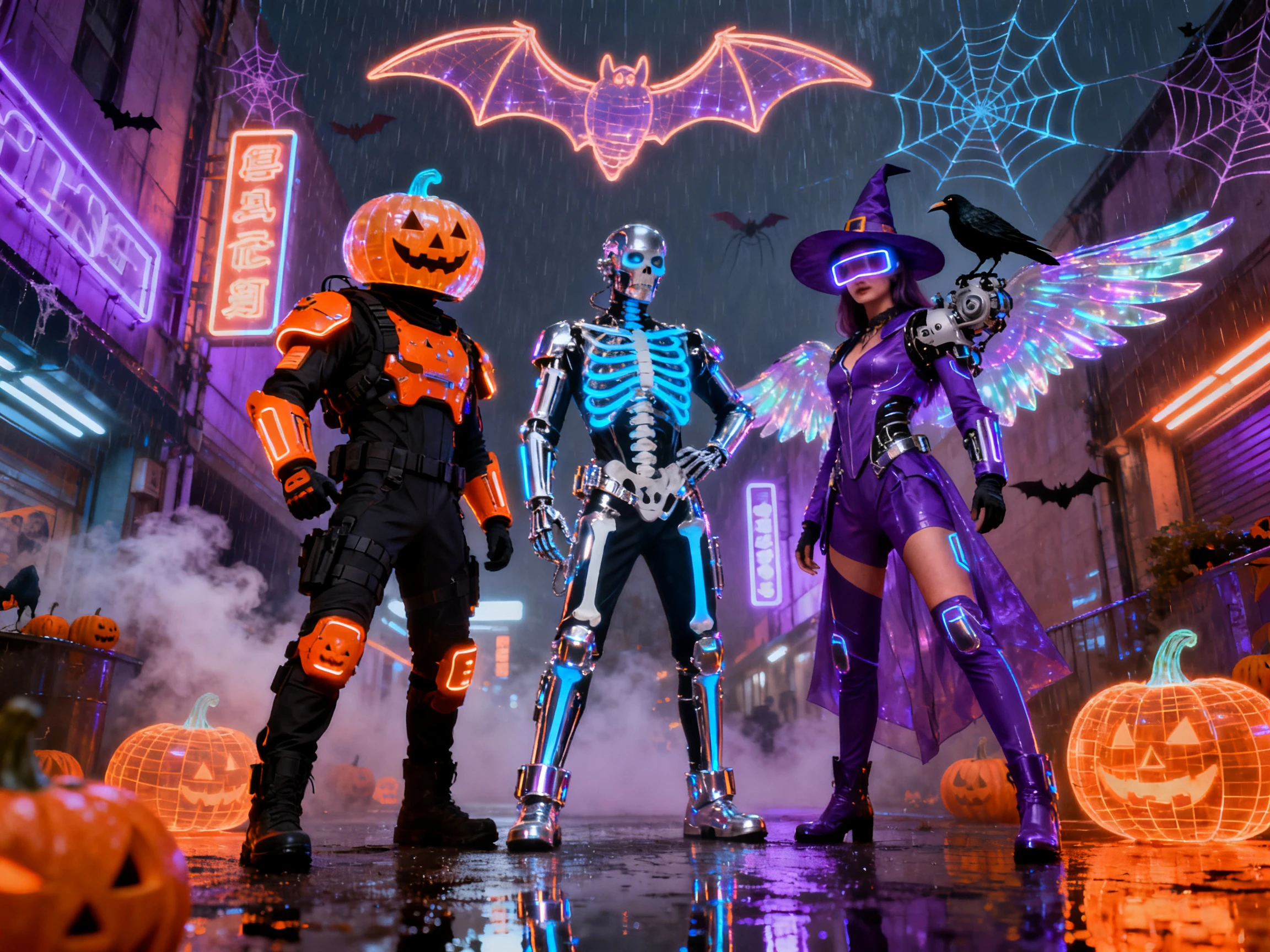Create a Halloween character from a reference image