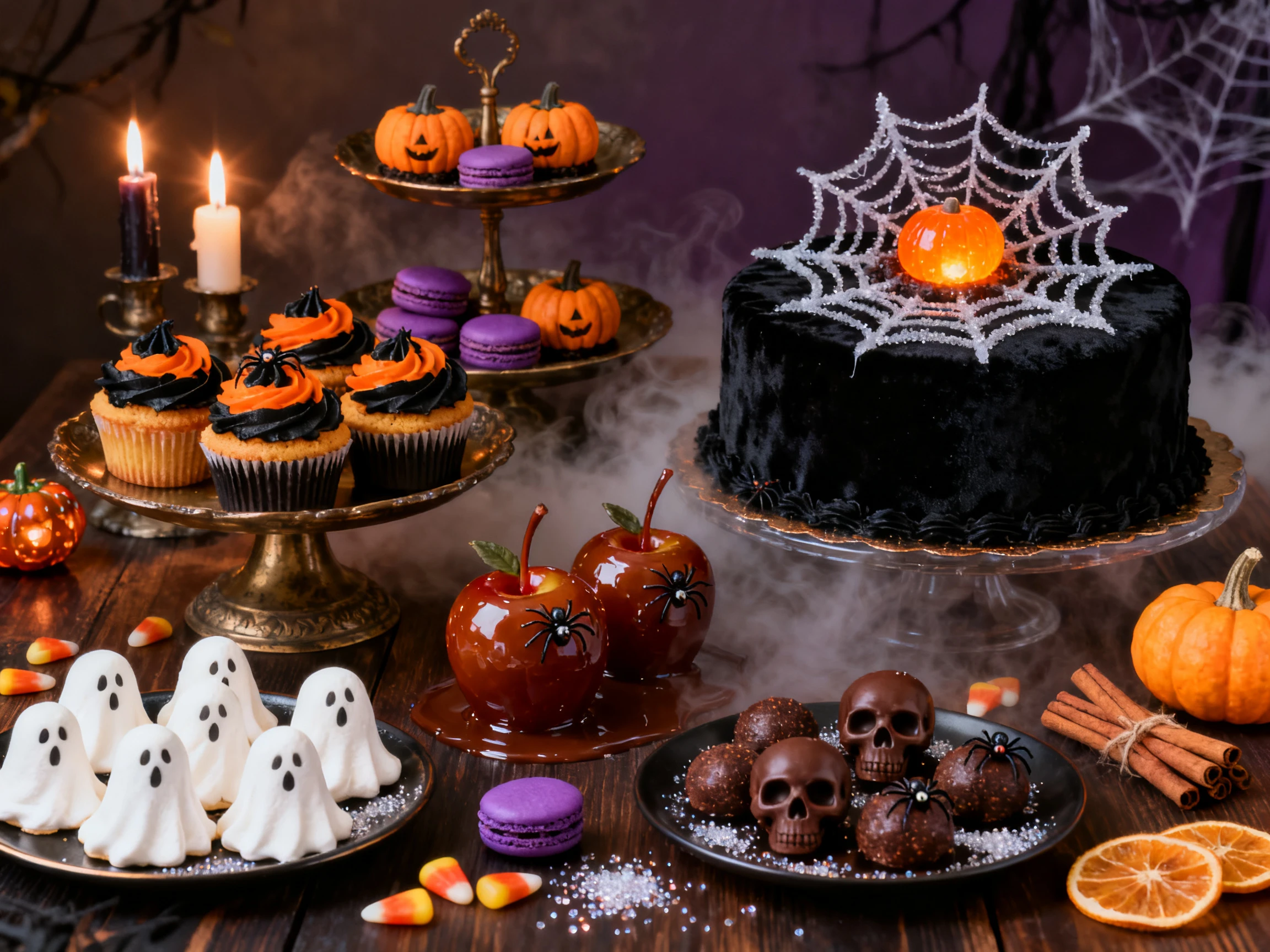 50+ Halloween visual styles including Picture Book and Ghost Horror