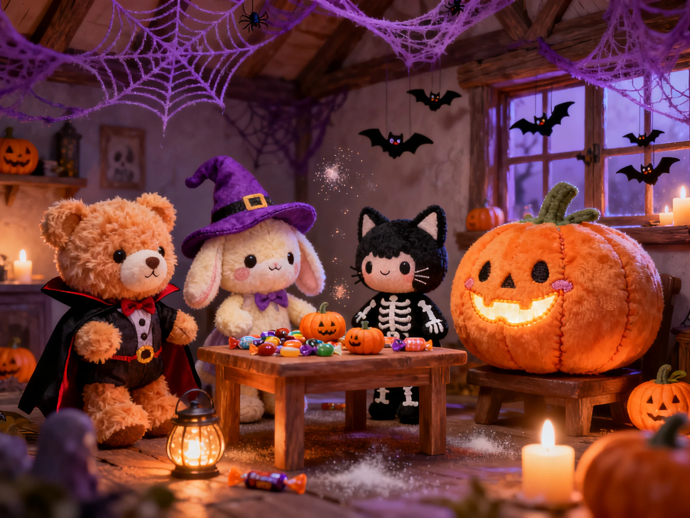 Create detailed and consistent Halloween characters