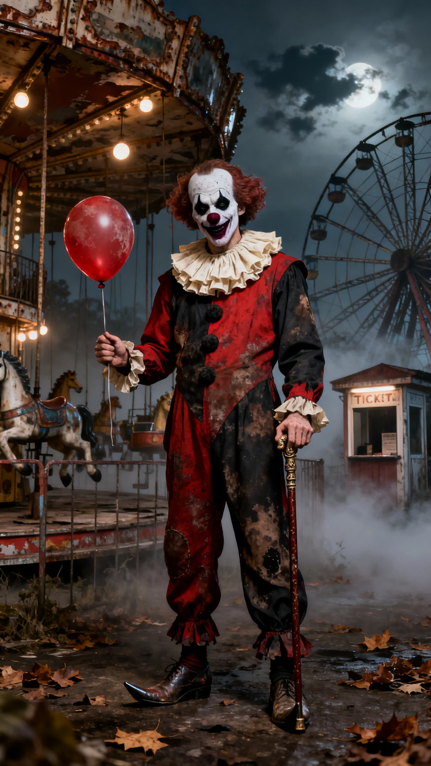 Výběr nastavení halloweenského plakátu