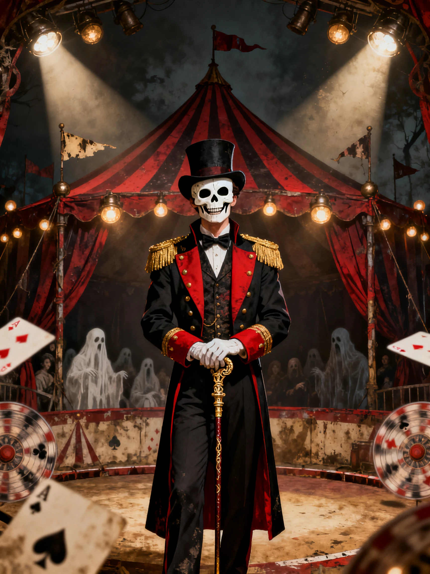 Choose Halloween poster settings