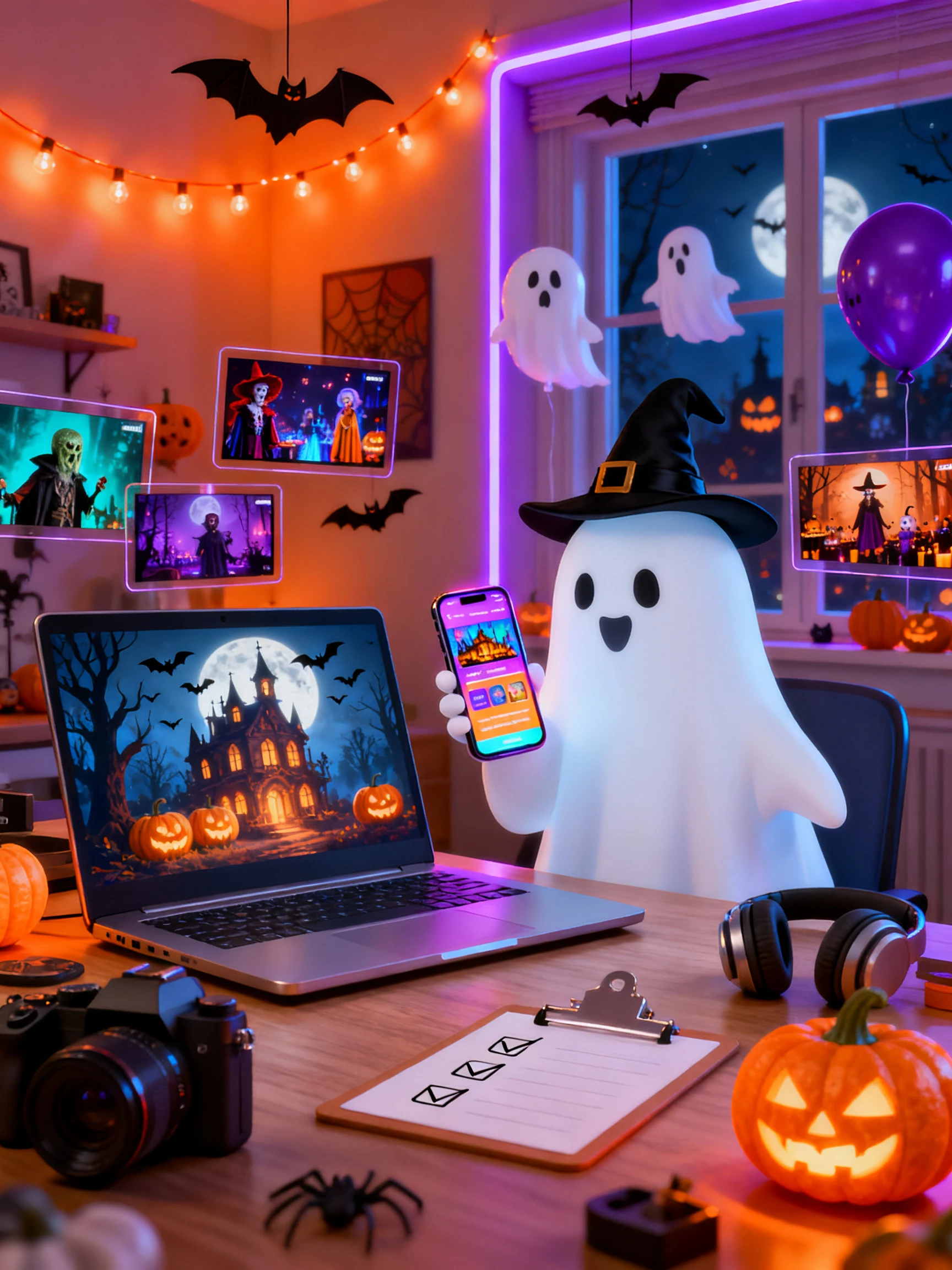 Create and Share Your Halloween Video