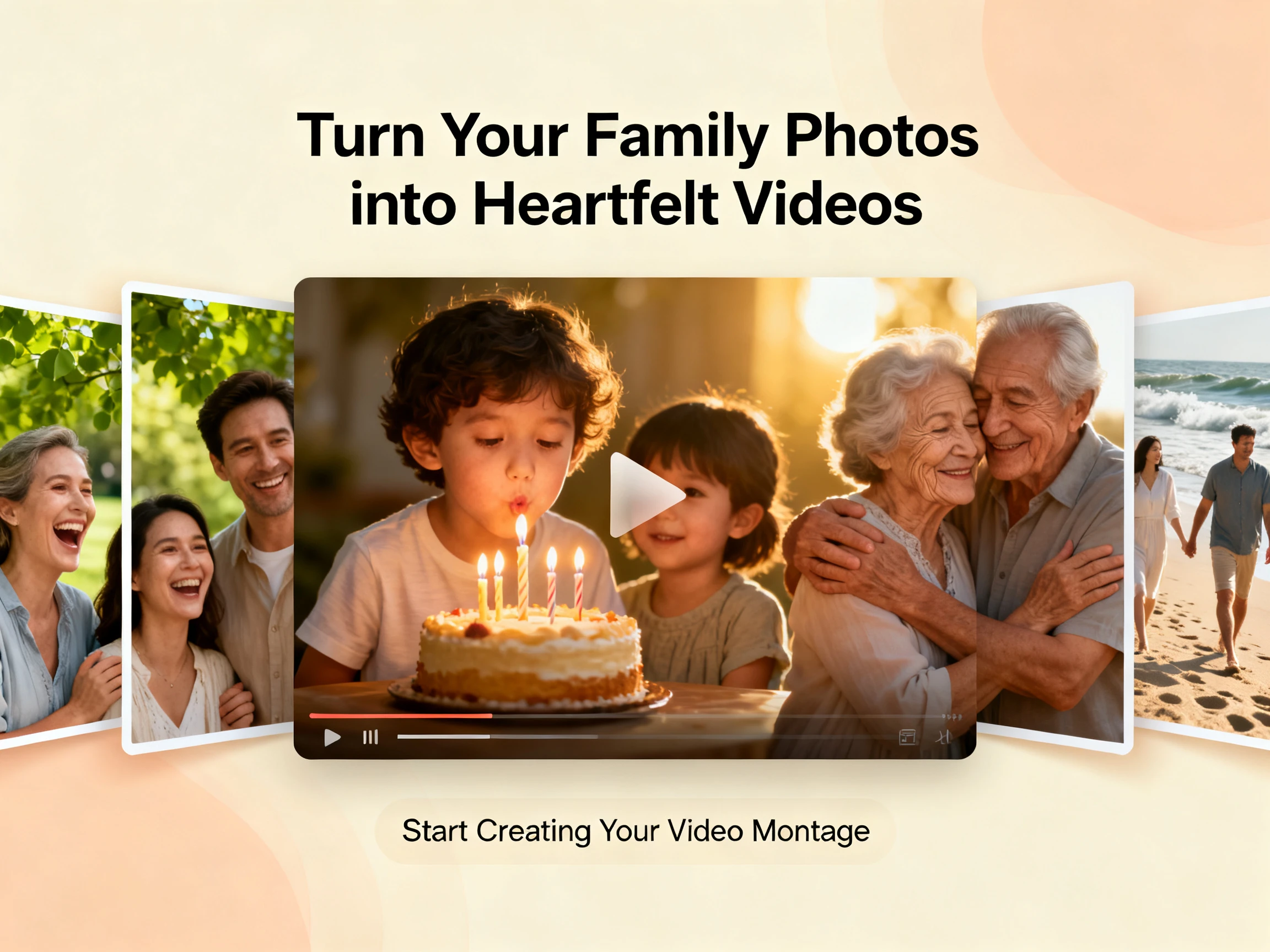 Generate an AI-animated JPEG video up to 30 seconds long