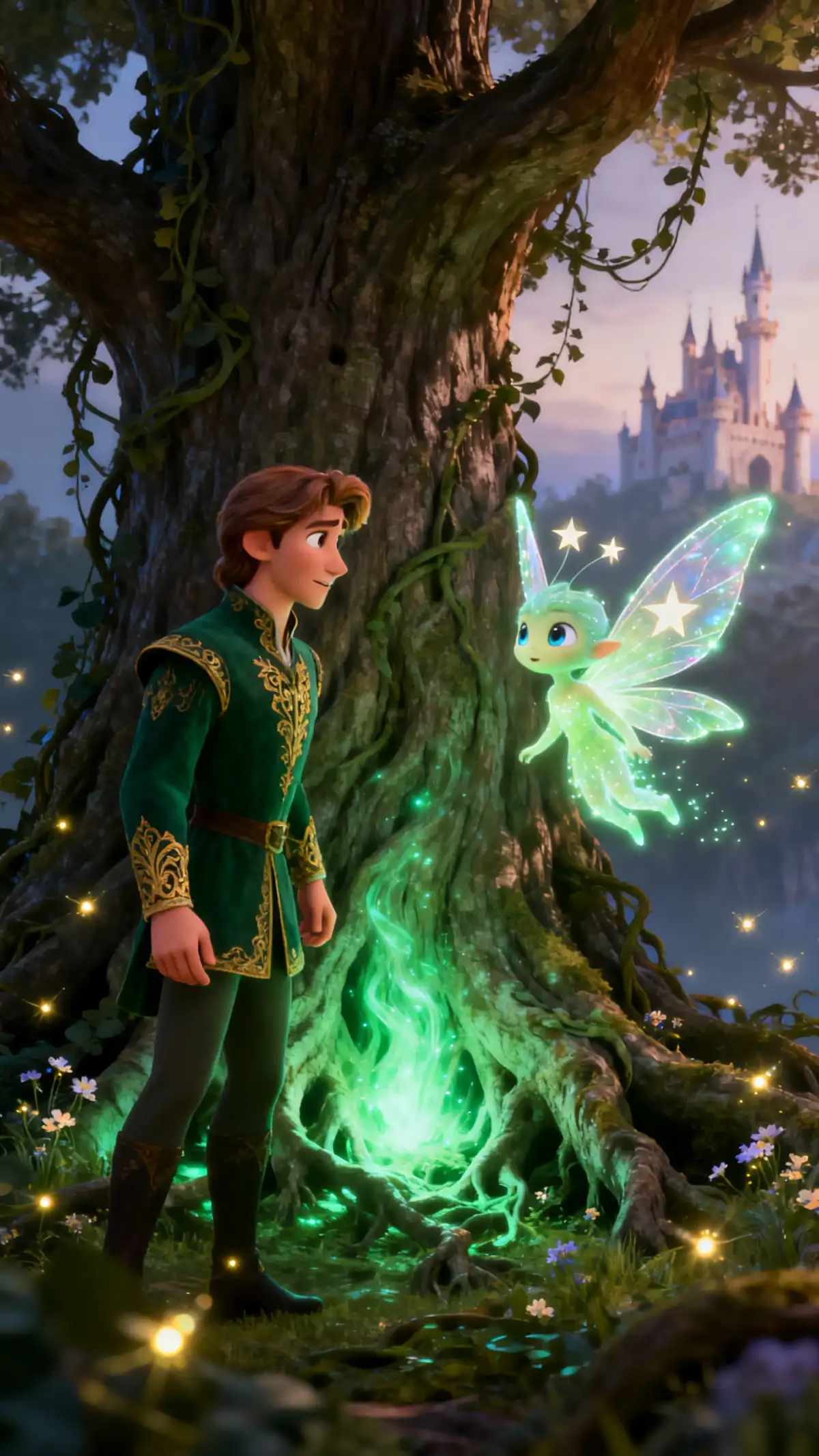Magical Disney-style fairy tale video