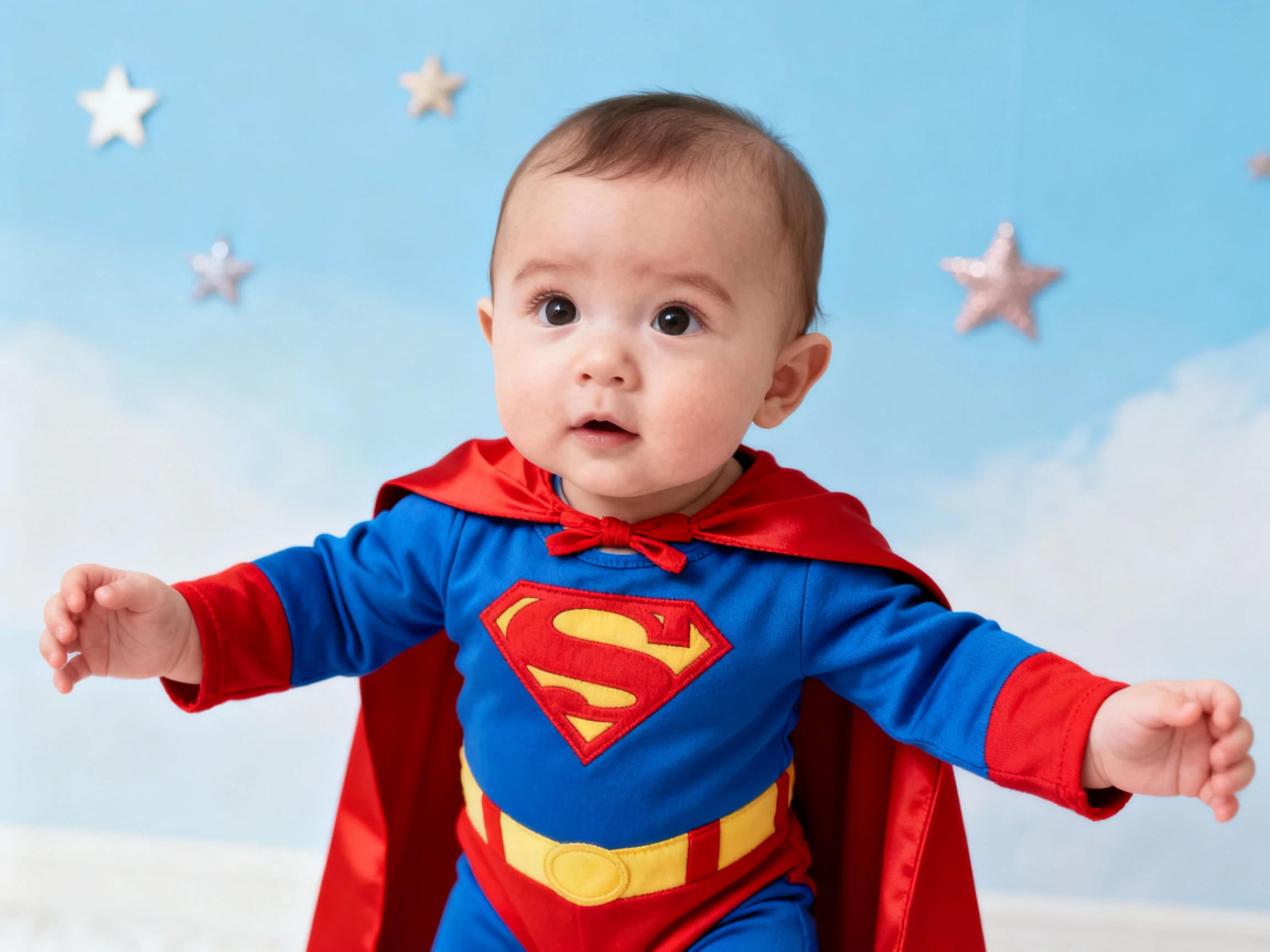 Compare future baby images generated by different AI image models