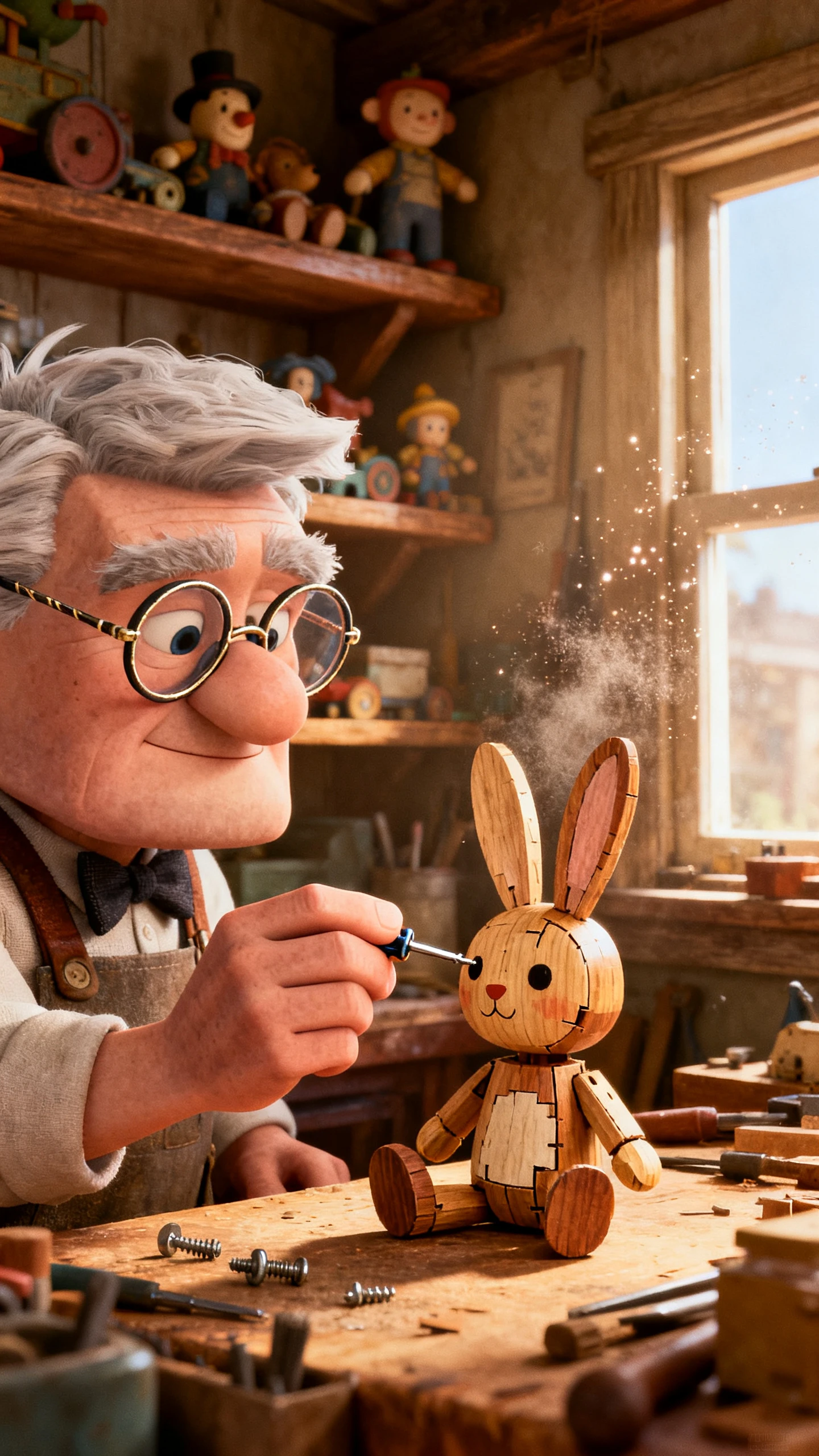 3D 픽사 스타일 스토리북 영상 예시