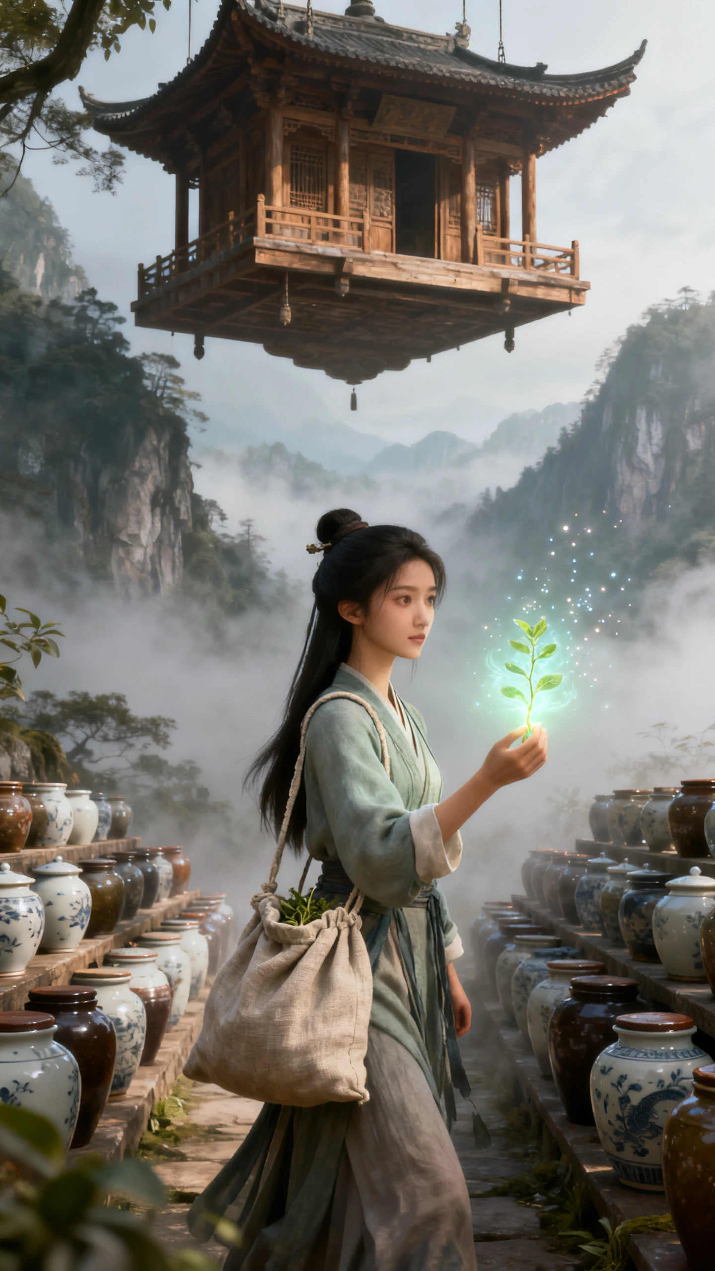 Animated 3D Xianxia storytelling example