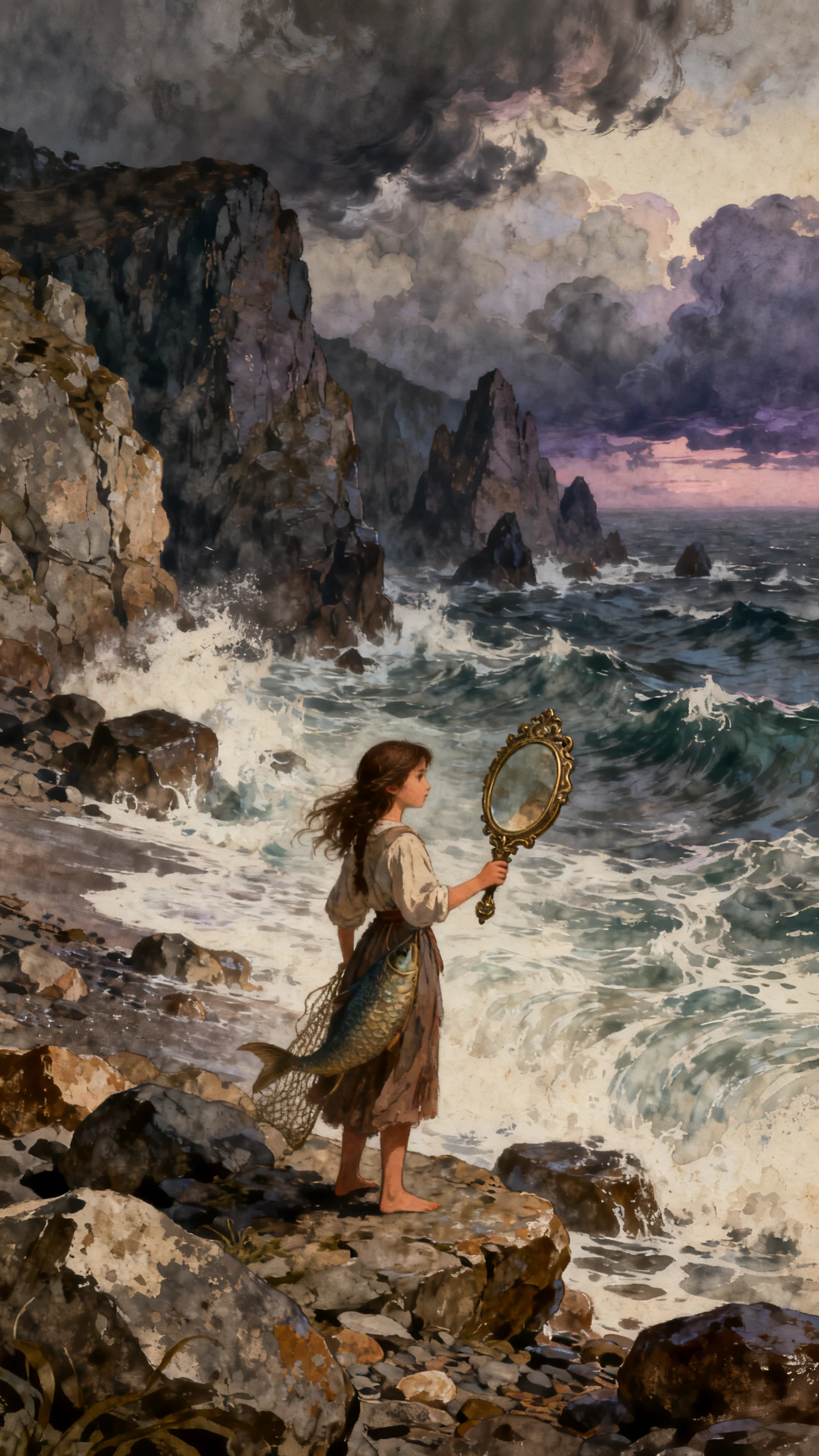 Animated folktale storytelling example