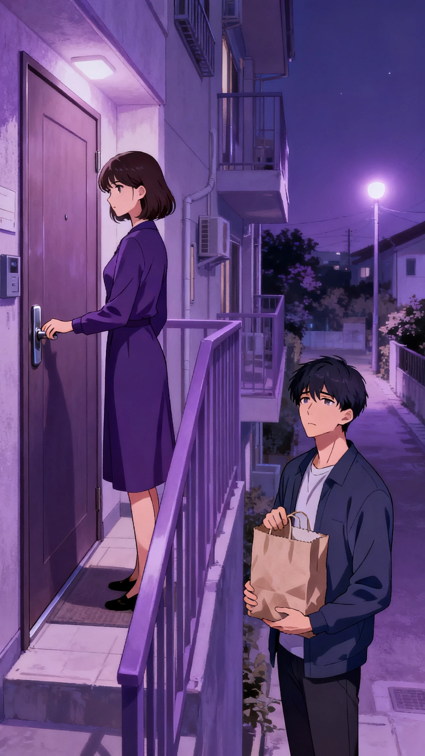 Josei anime scene preview