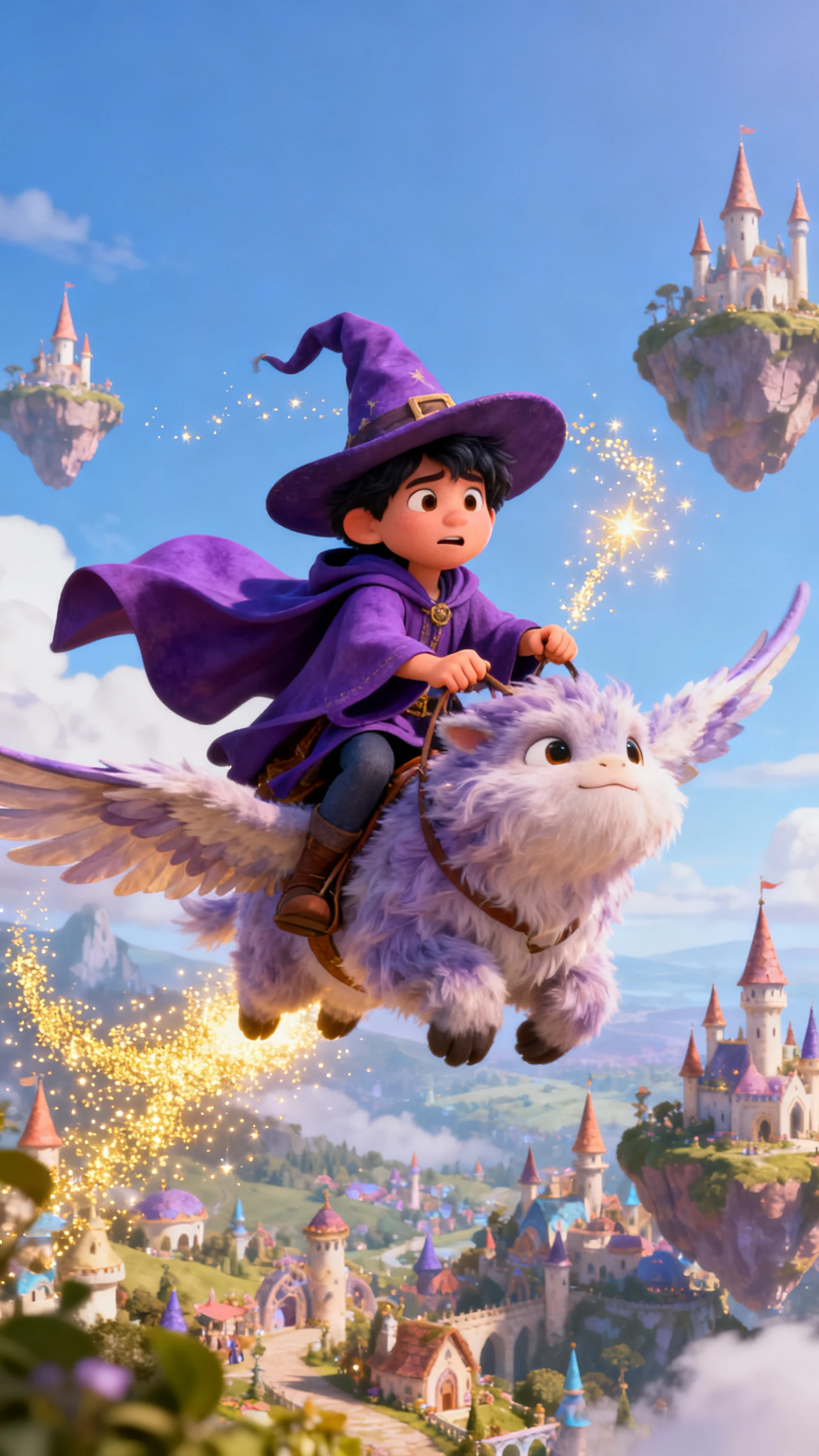 DreamWorks-inspired 3D animated story video