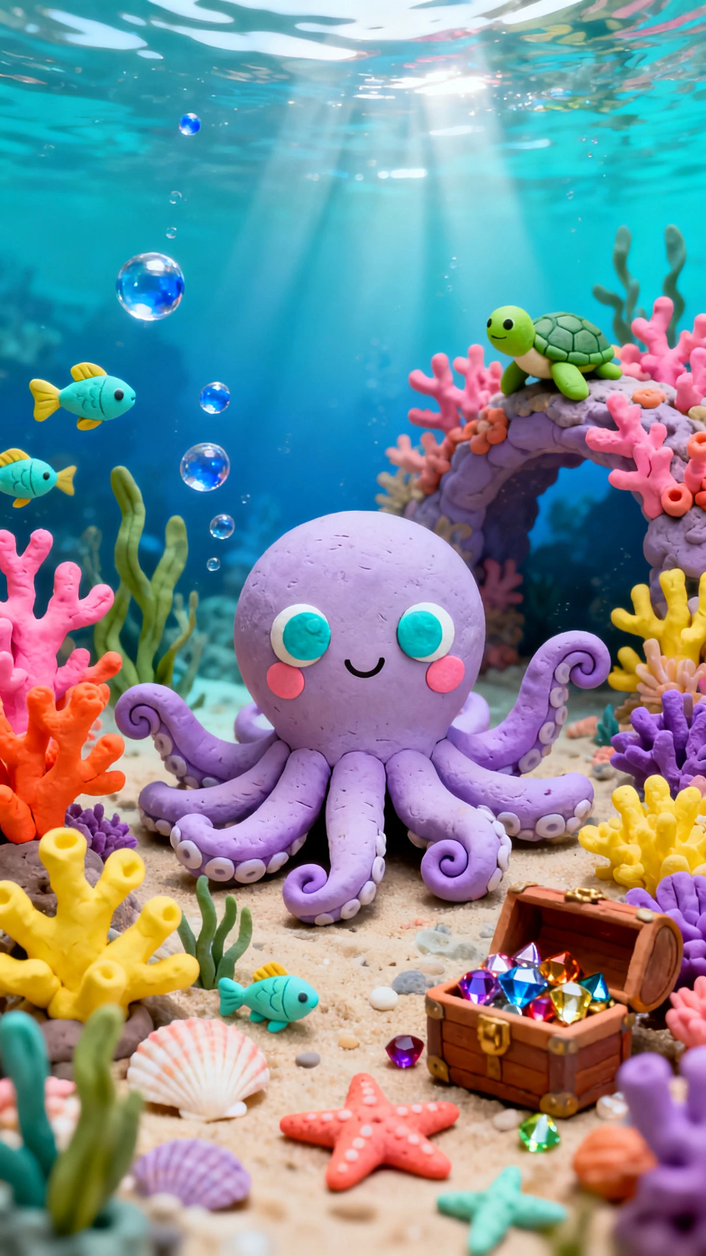 Animazione personaggio di plastilina