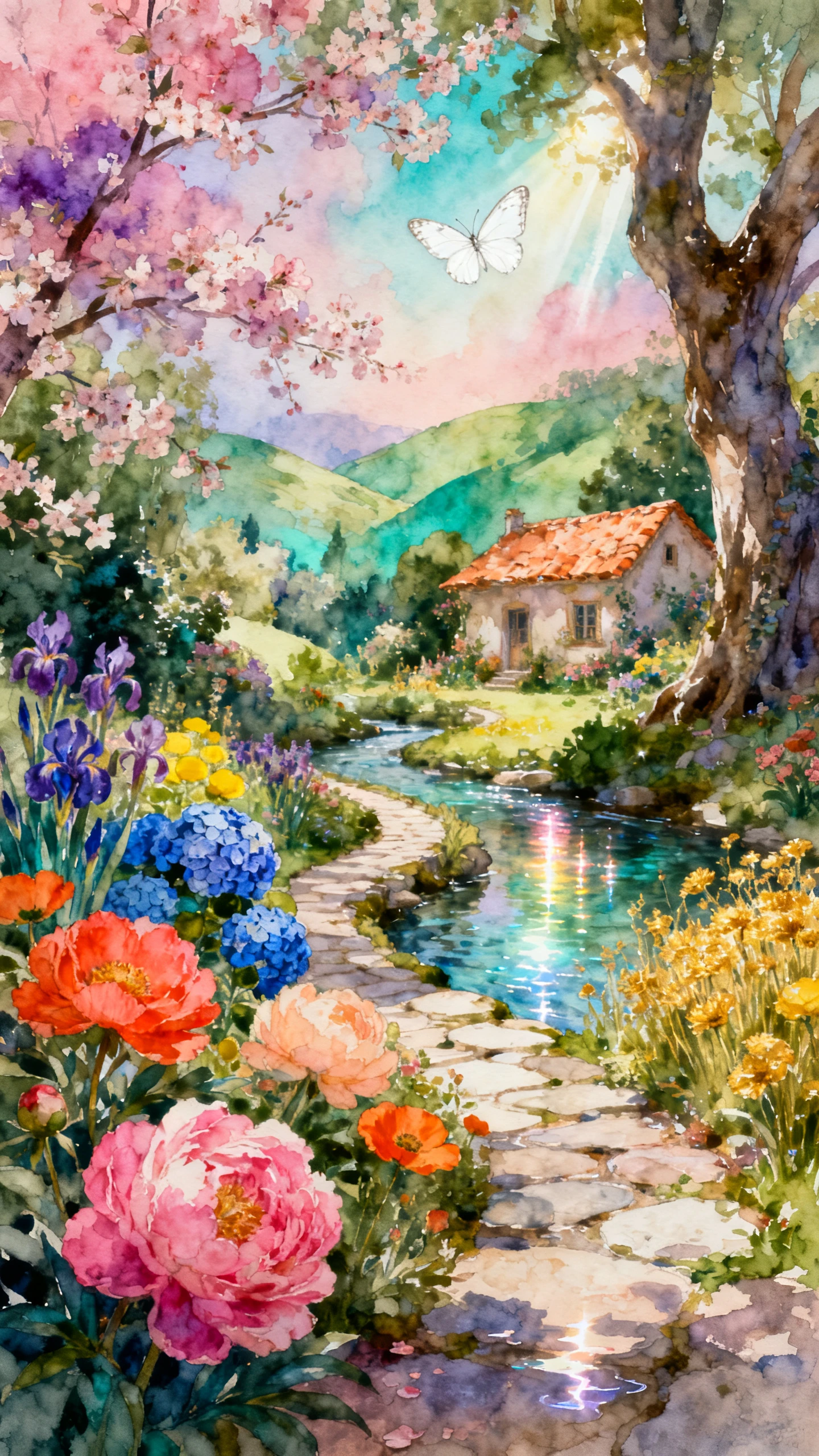 Watercolor storytelling with AI example 5