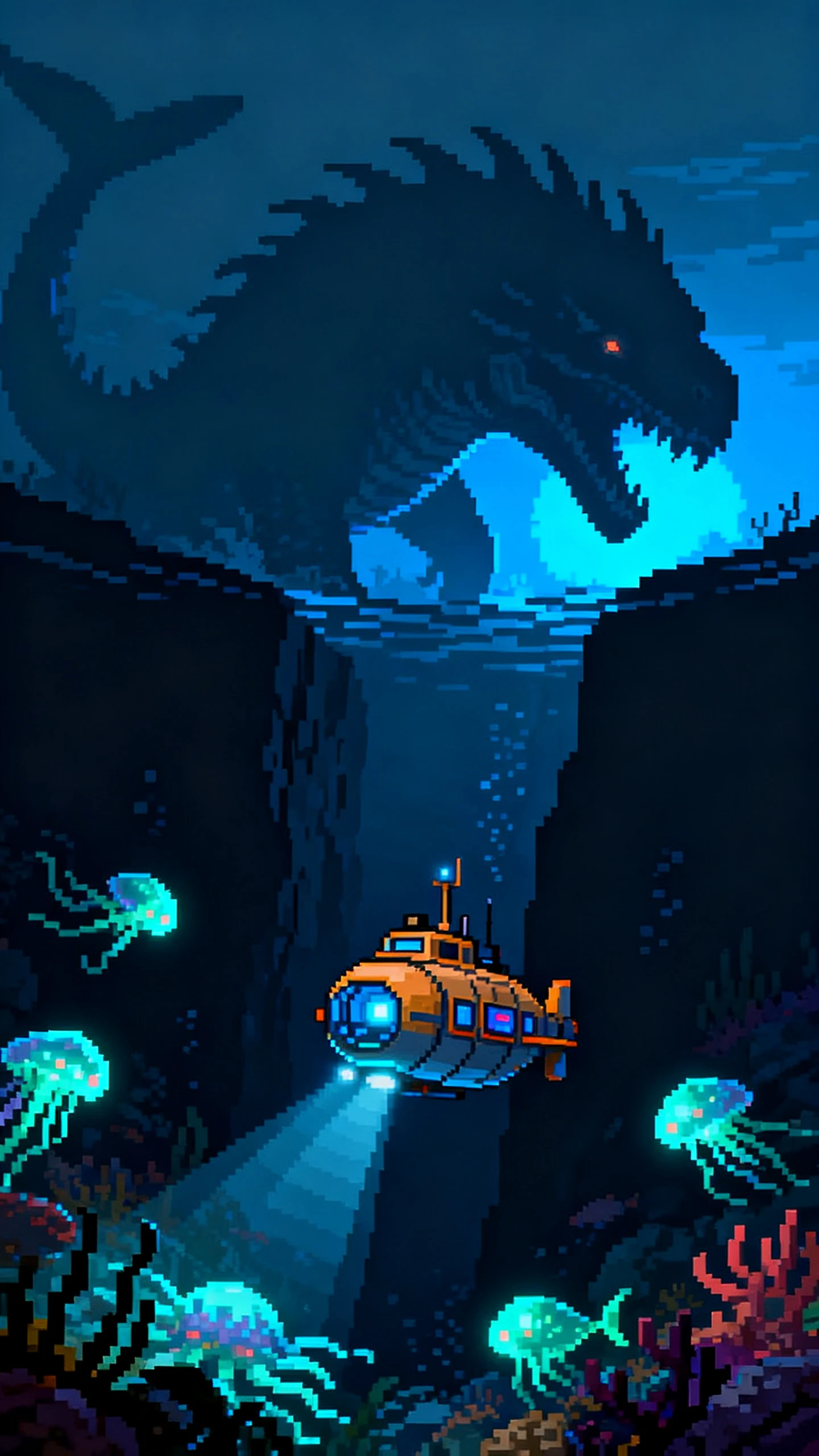 Pixel art AI video featuring retro 8-bit and 16-bit adventure scenes, pixel heroes and game worlds