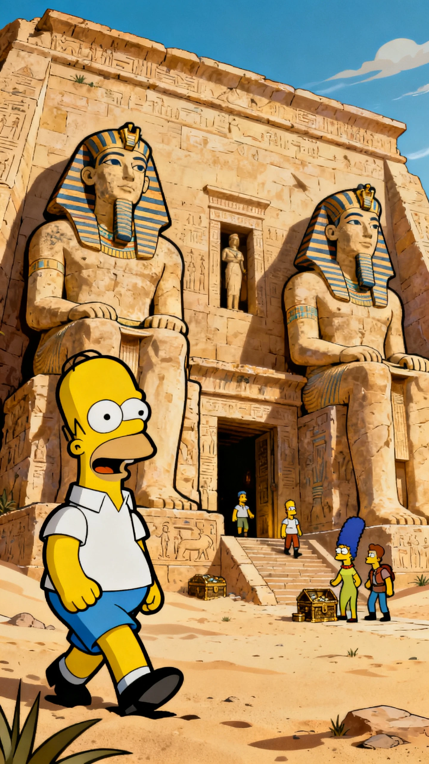 Simpsons cartoon example 4