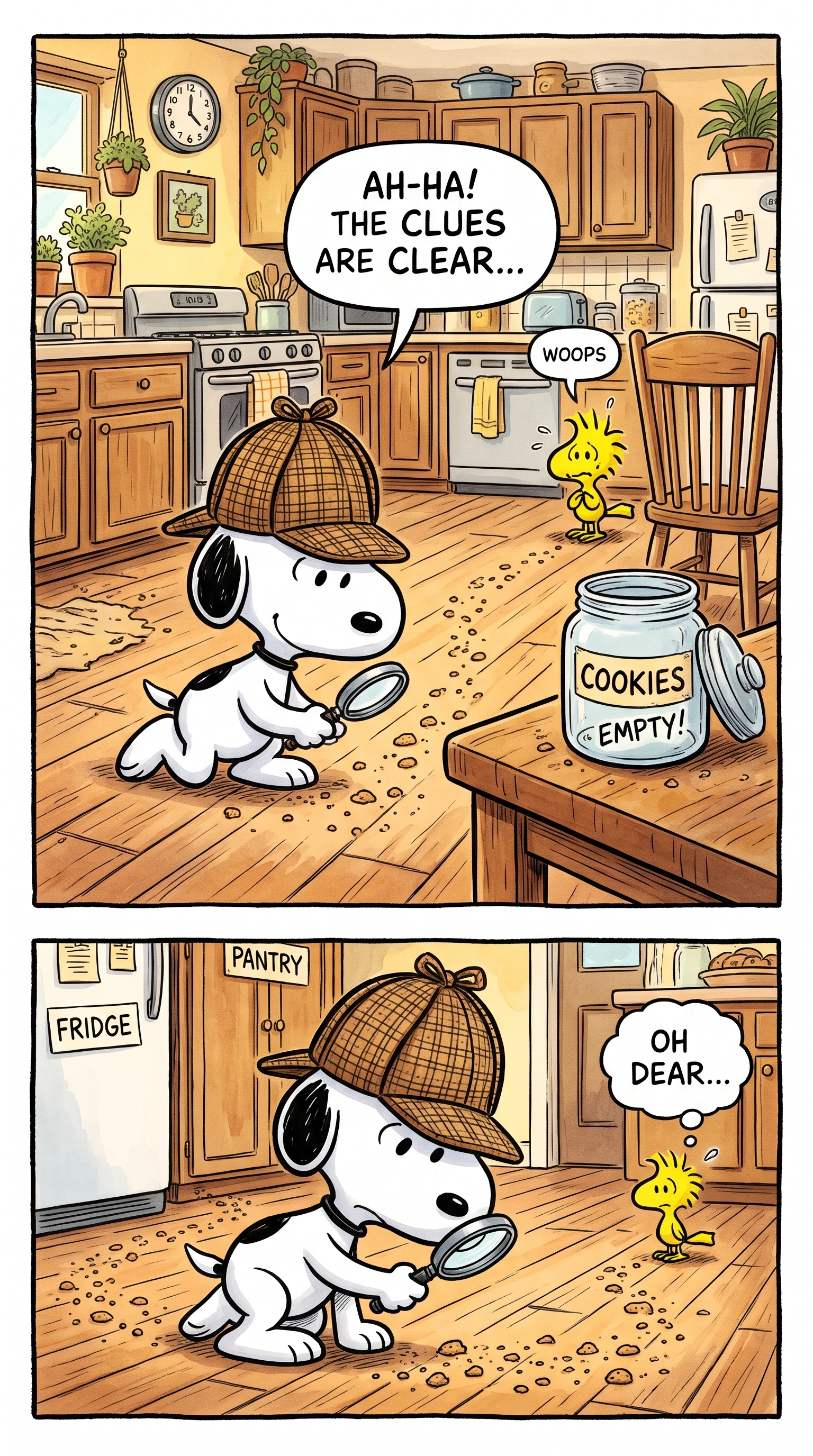 Animated comic scene with gentle humor