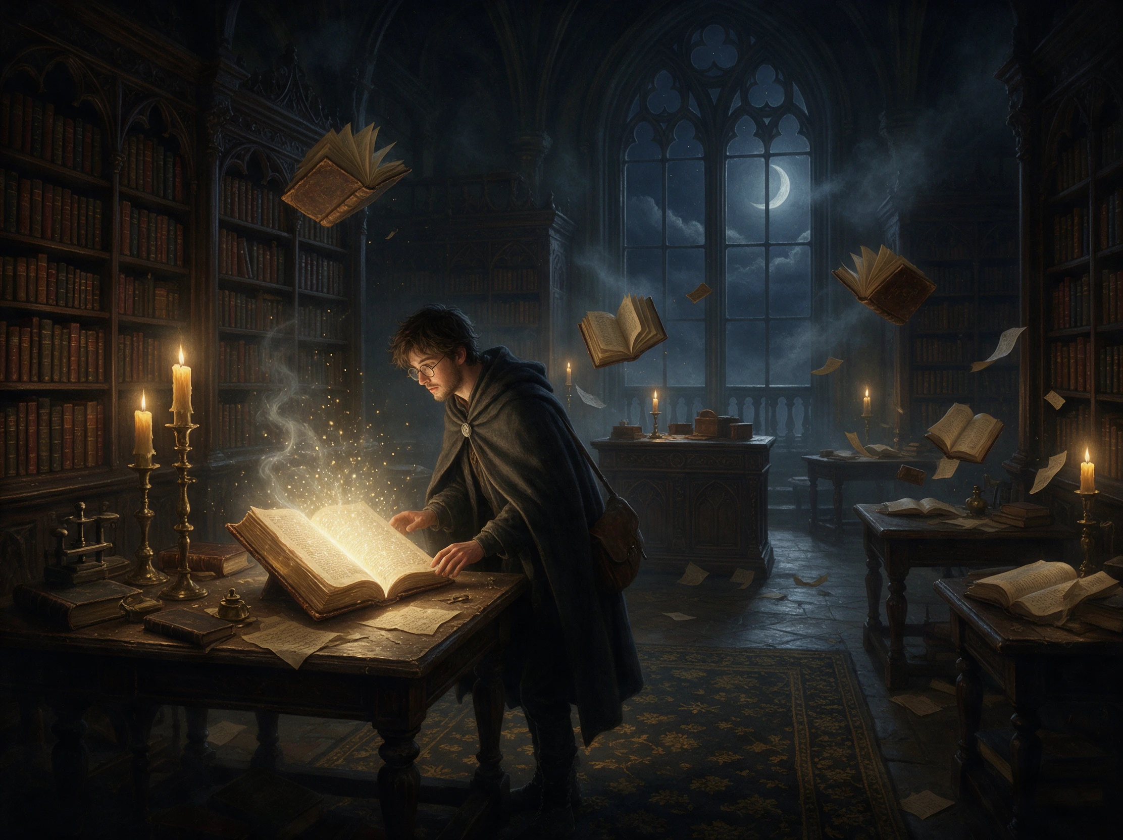 Planning a spooky story with a setting, strange event, clues, and a final reveal