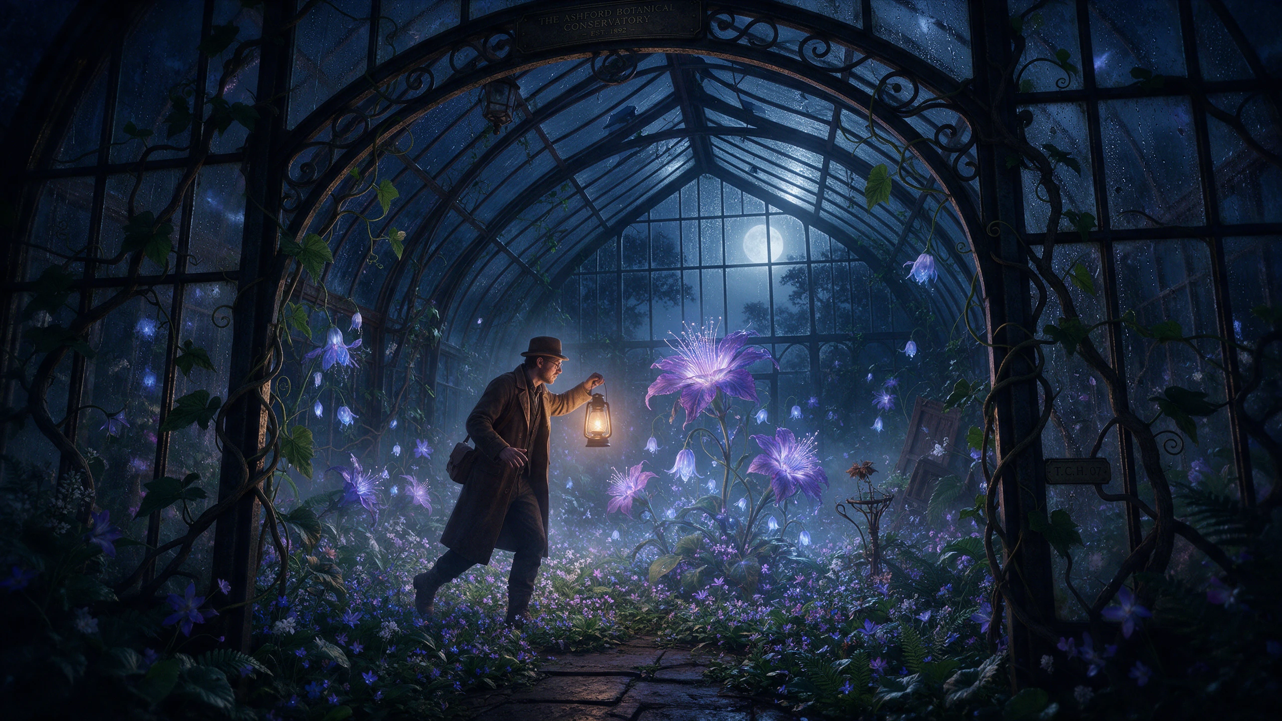 AI spooky story video preview