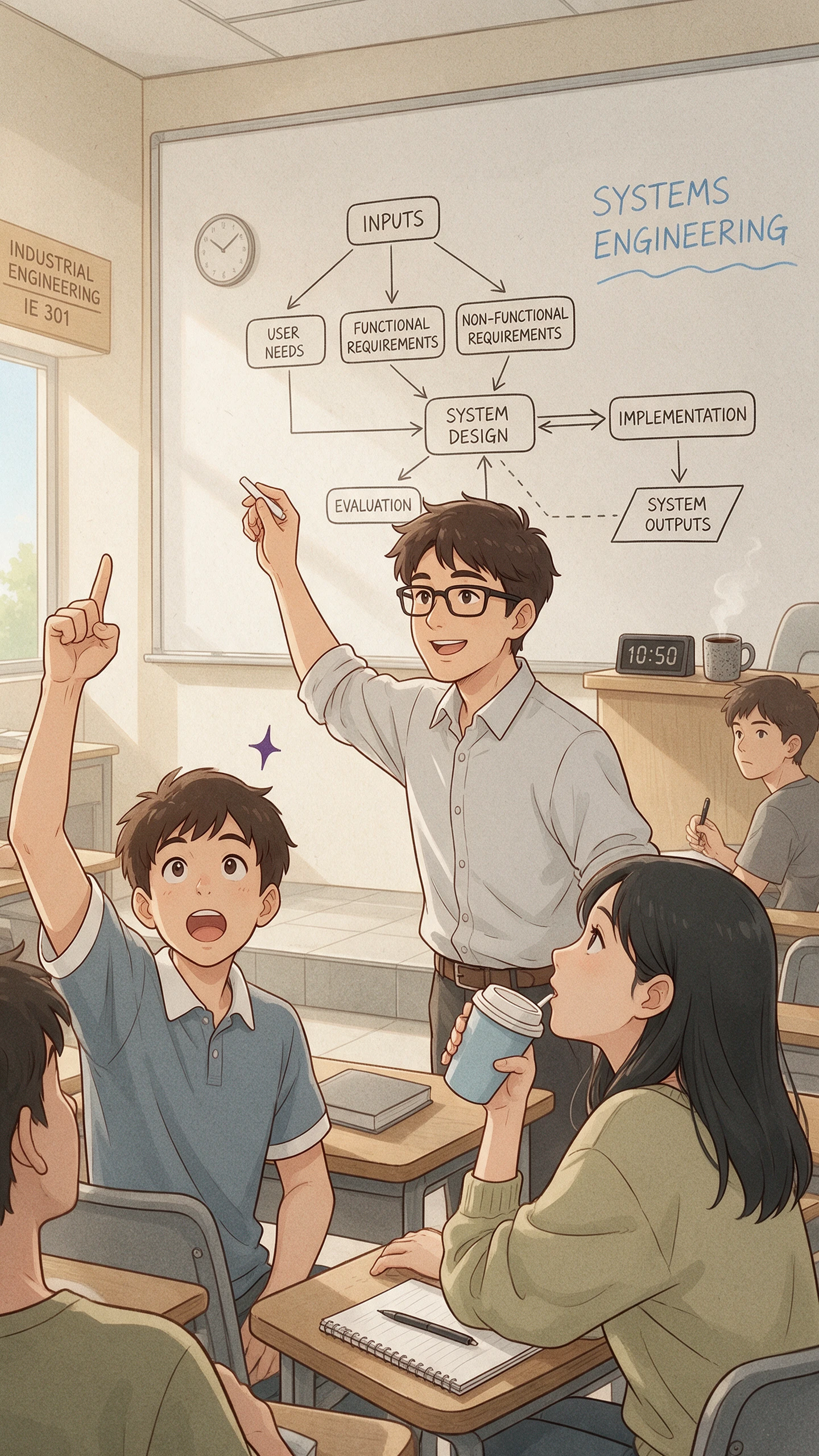 Illustration video scene preview