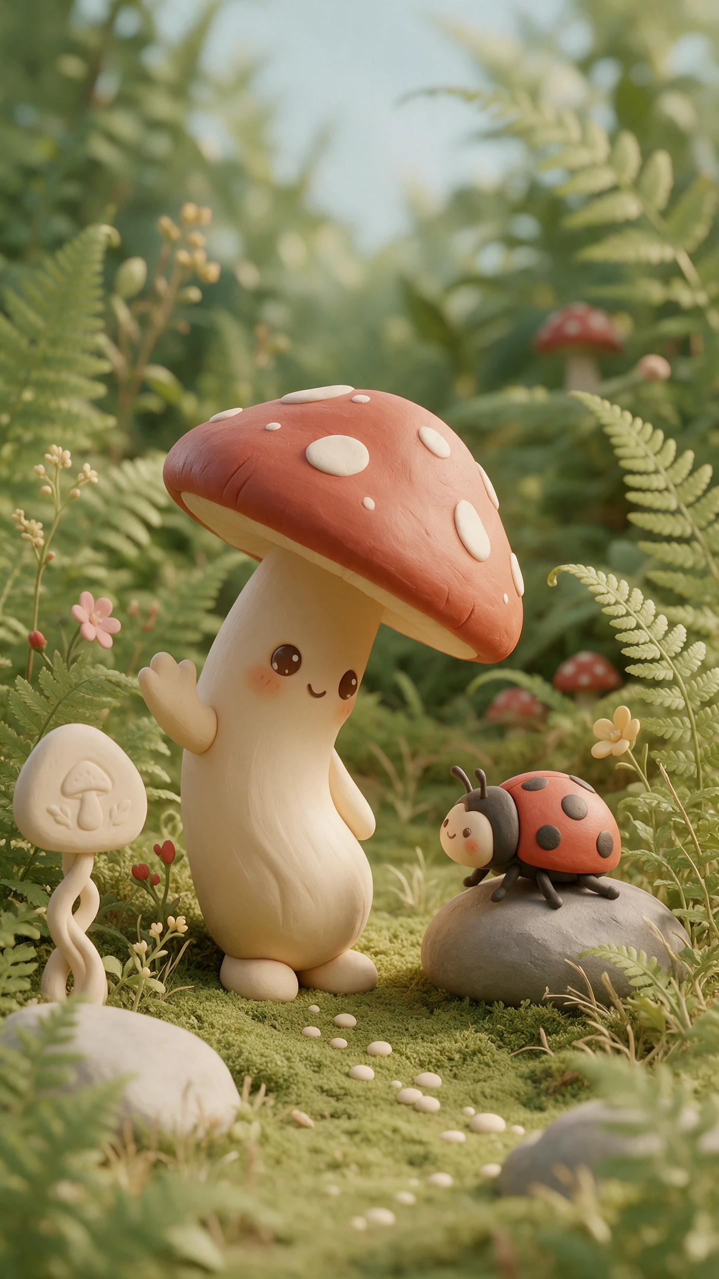 3D cute video scene preview