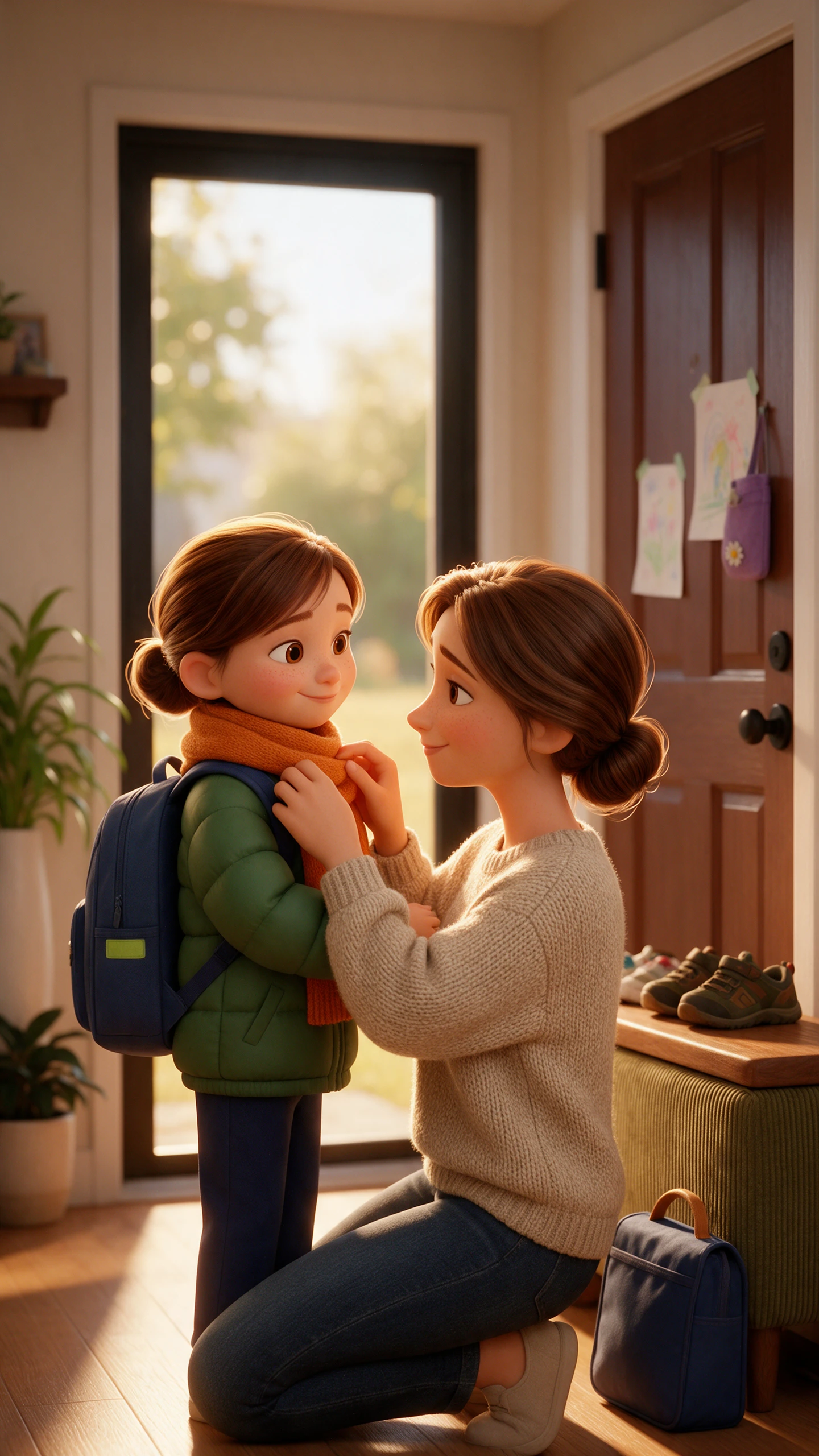 3D cartoon video scene preview