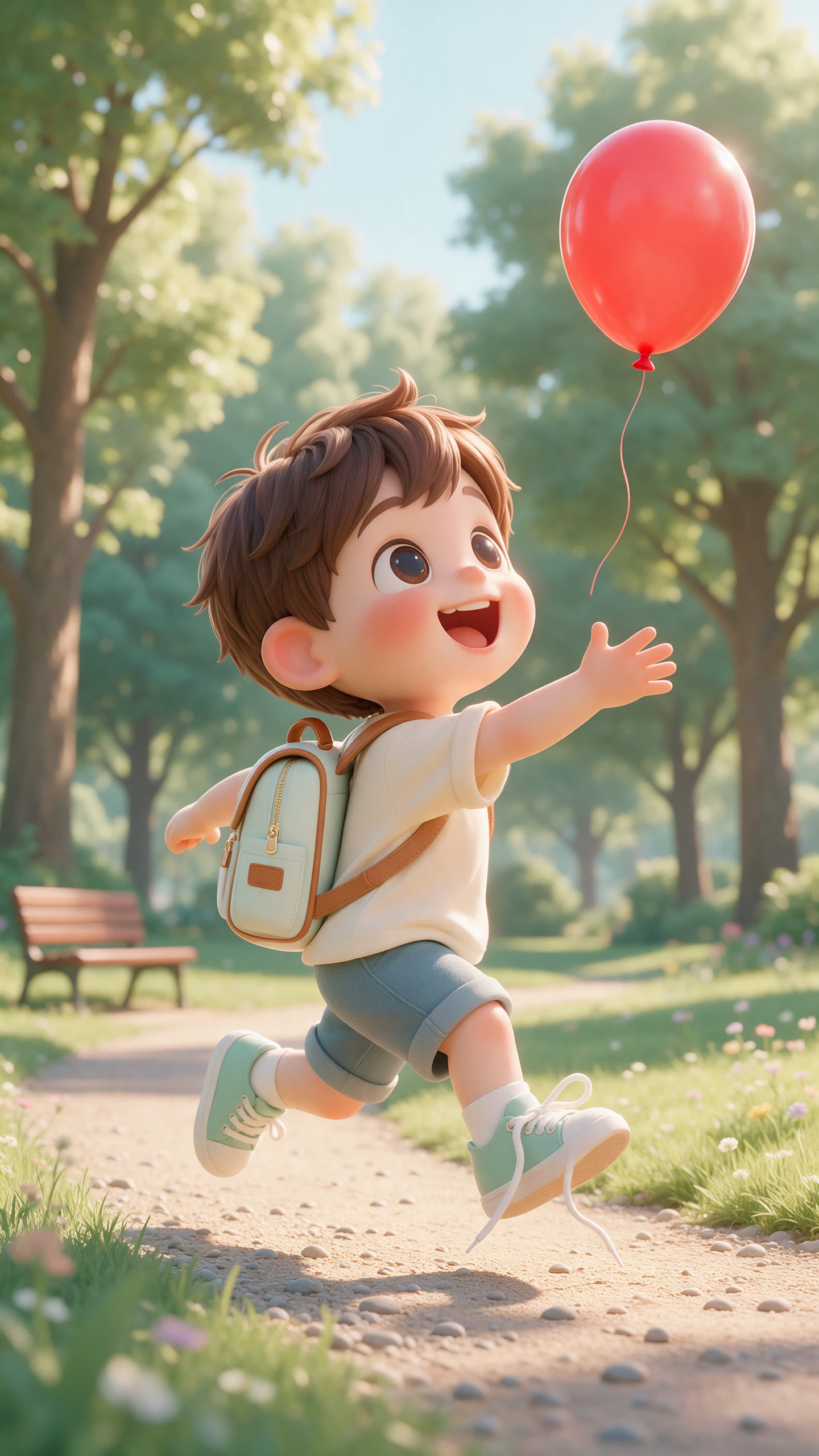 3D cartoon video scene preview