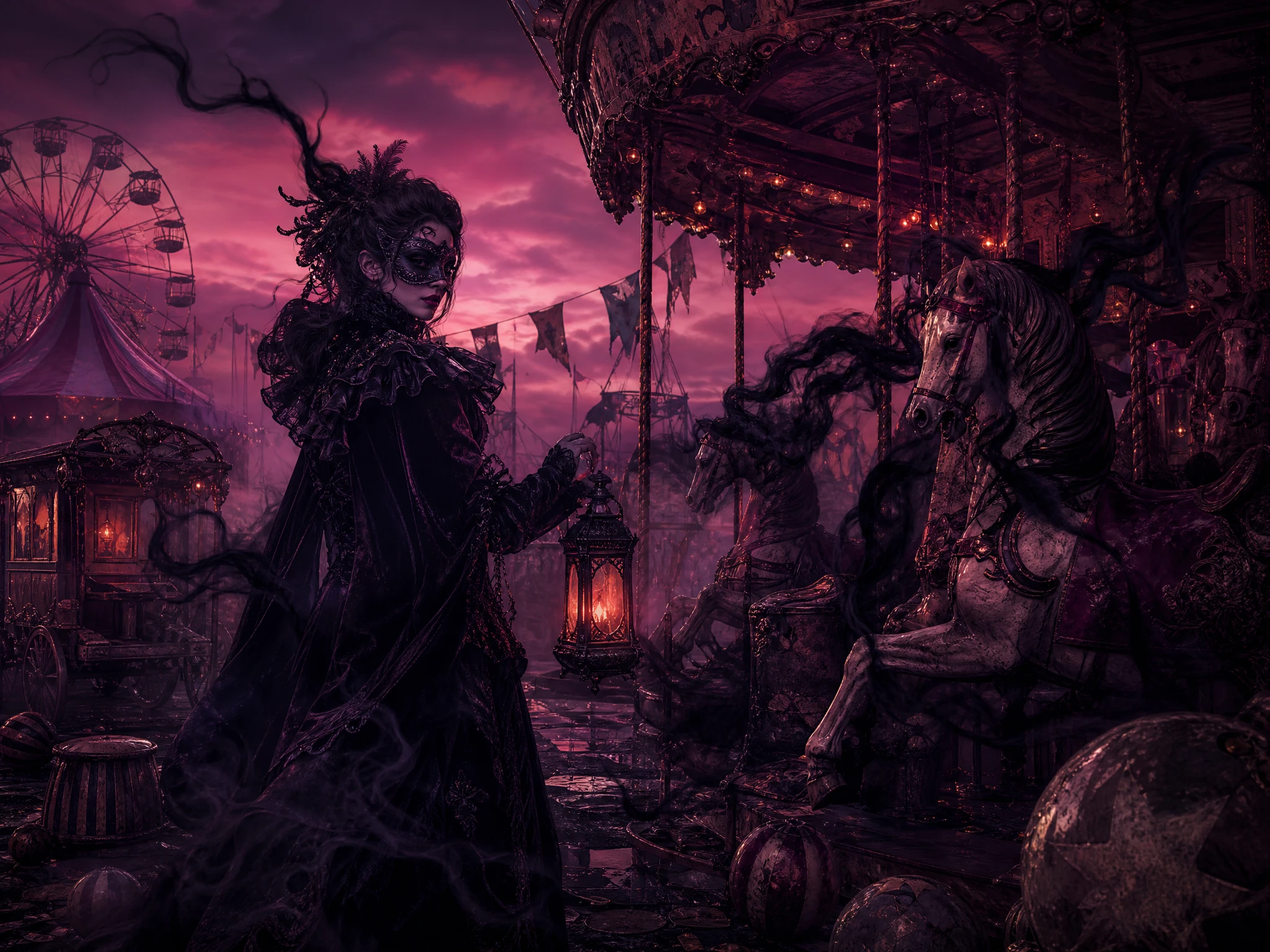 Magical visual styles for witch stories