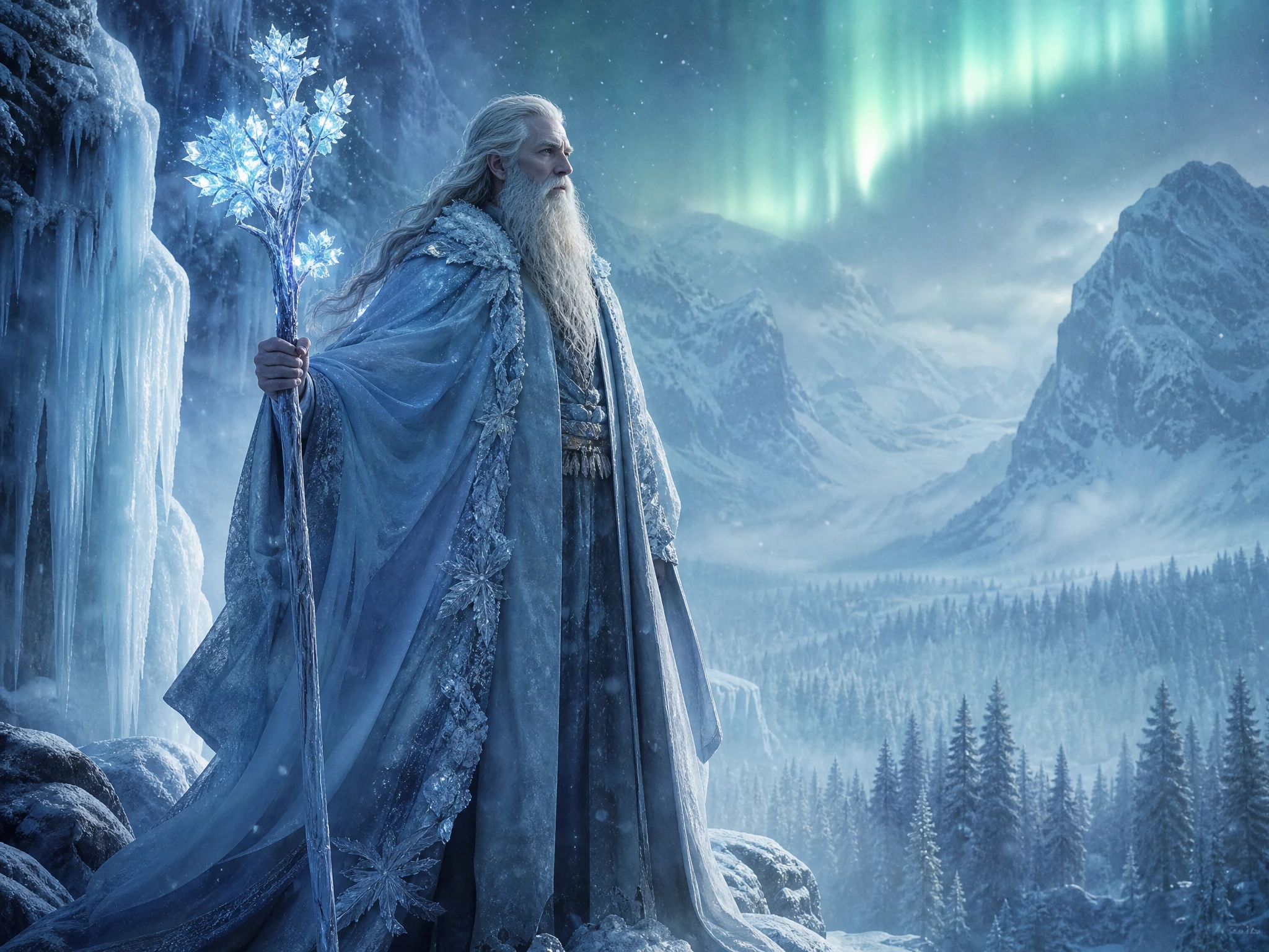 Custom wizard character design